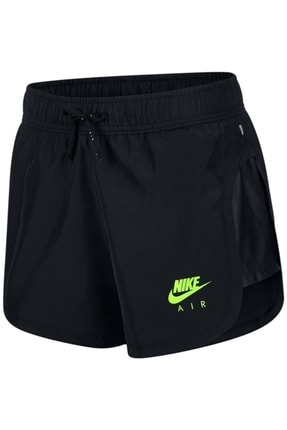Kadın Siyah Air Sportswear Koşu Şort Cu3087 010 Image 3