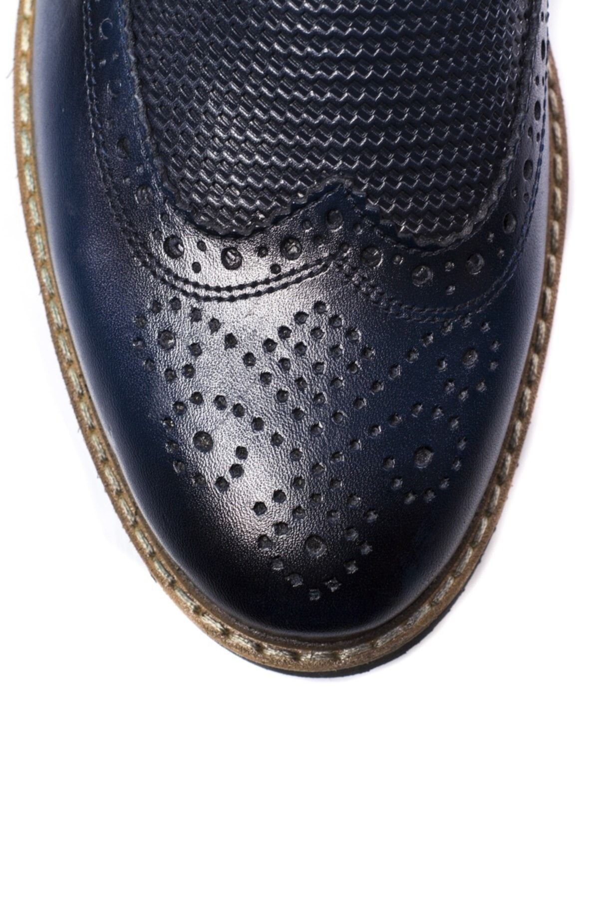 Hakiki Deri Lacivert Erkek Klasik Ayakkabı PRA-591260-035529