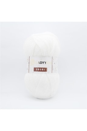 Ladyyarn Sushi 016 Beyaz 100 Gr. Image 0