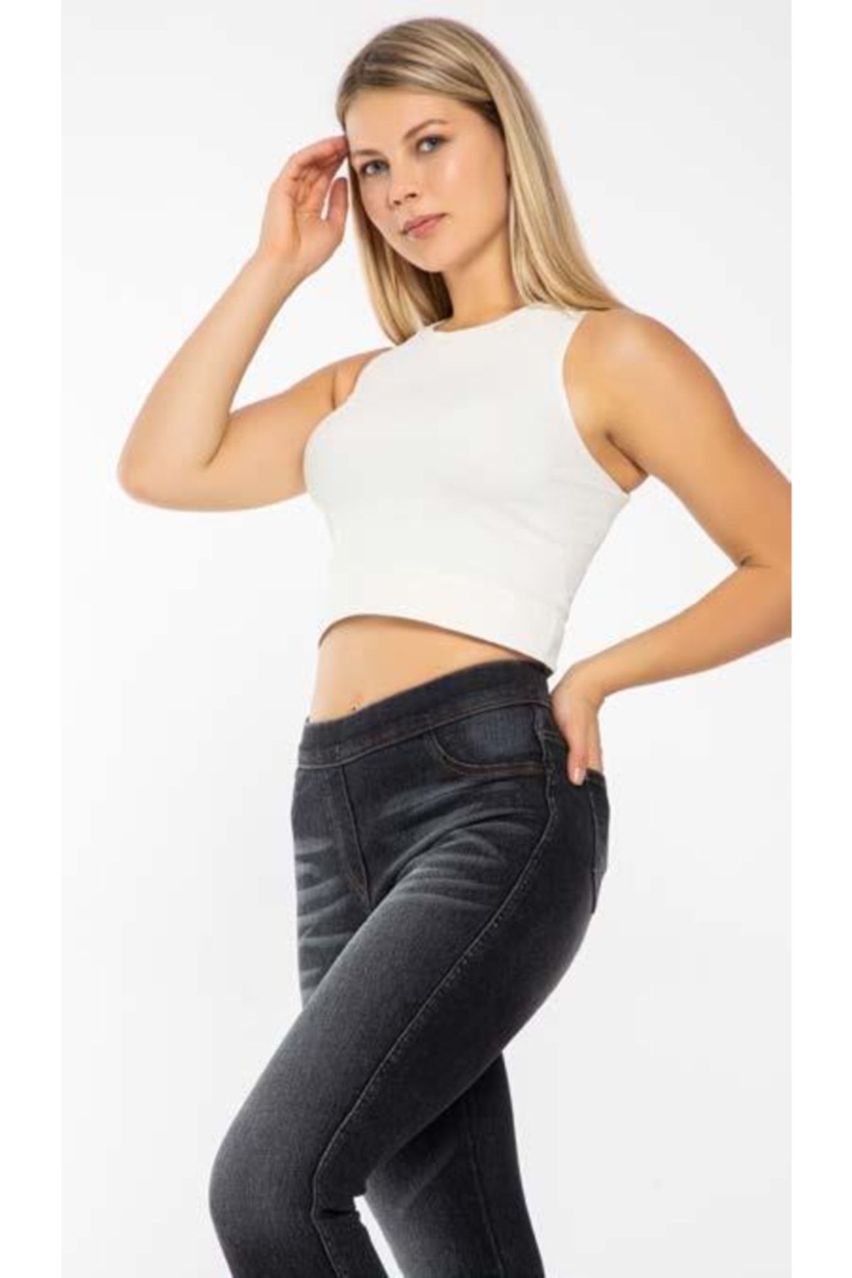 Denim leggings for online women