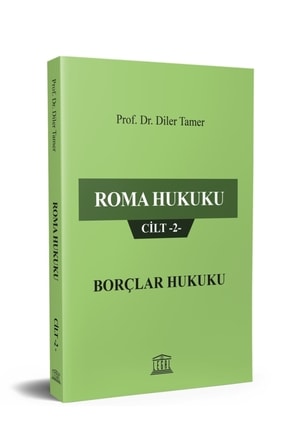 Roma Hukuku Cilt -2- Borçlar Hukuku Image 0