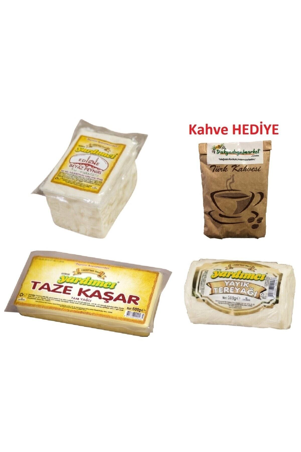 Trakya Doğal Market Inek Peyniri+kaşar+tereyağ (yardımcı) Paket 45