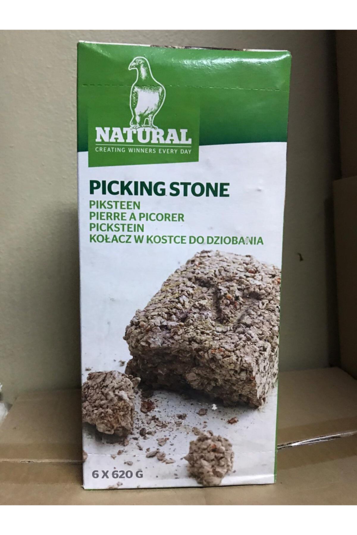 Natural Picking Stone Mineral Blok 6x620g