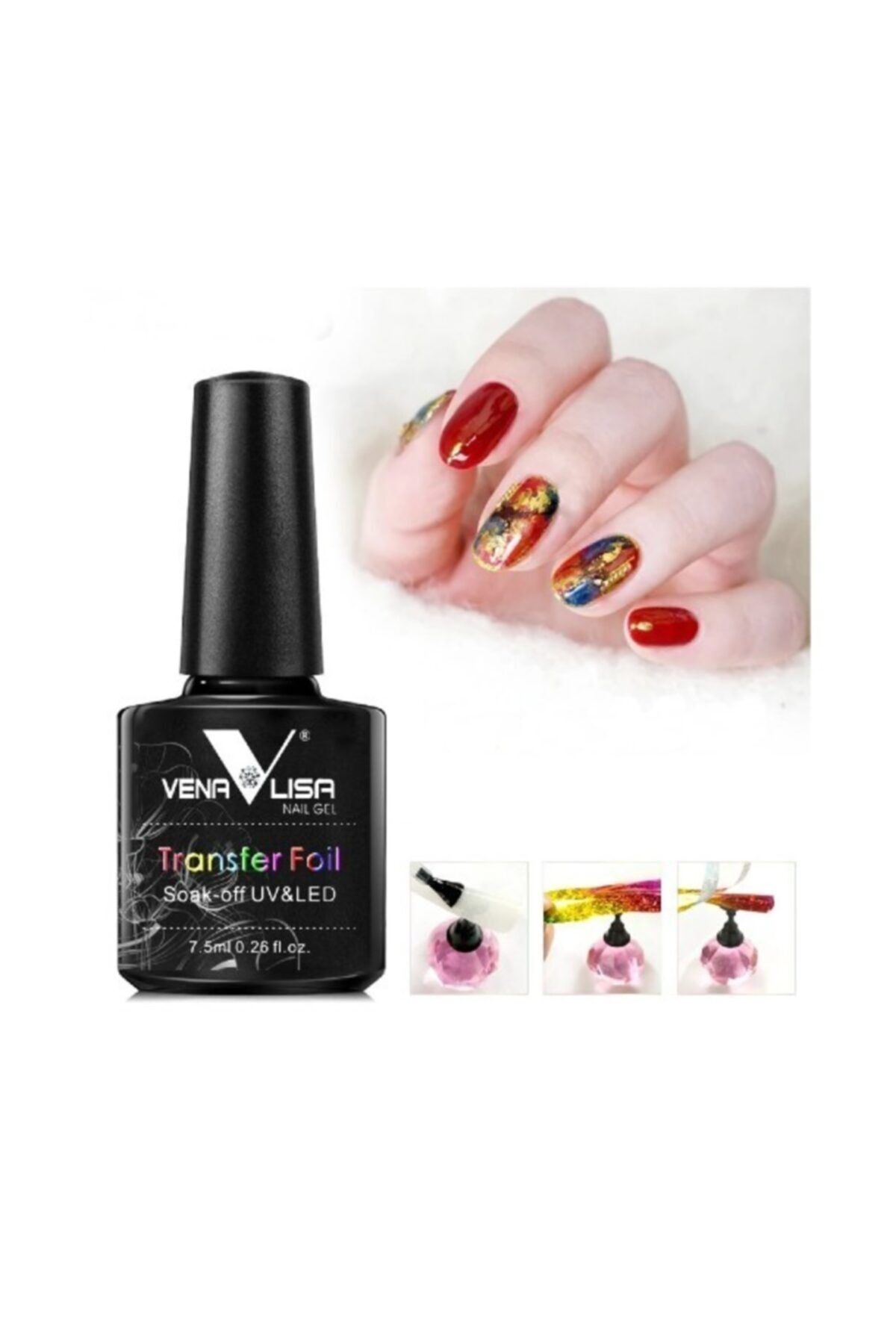Venalisa 7.5 Ml Transfer Foil Tırnak Folyo Transfer Jeli
