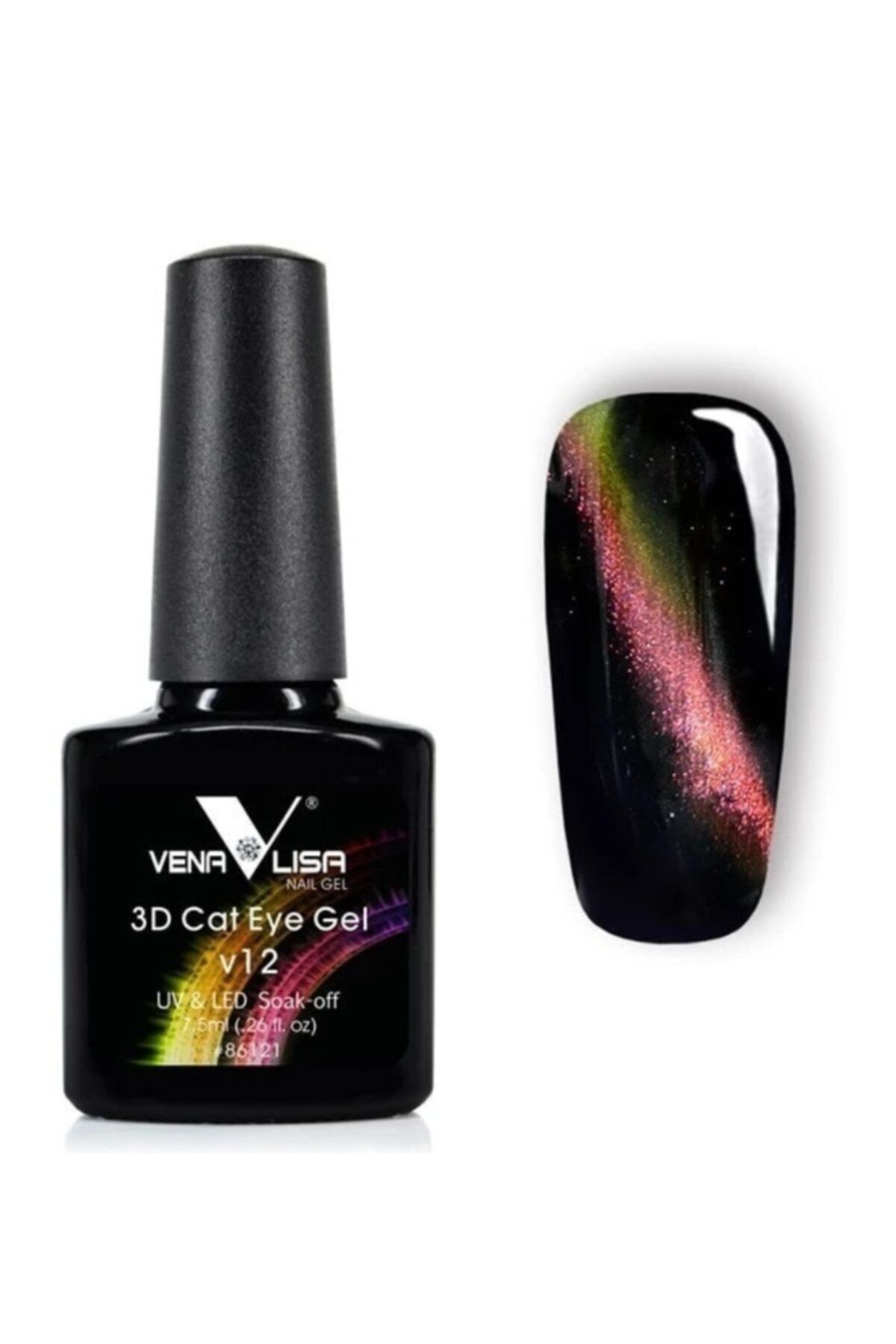 Venalisa 3d Cat Eye Kedi Gözü Magnet Kalıcı Oje 7.5 Ml Kod:v12