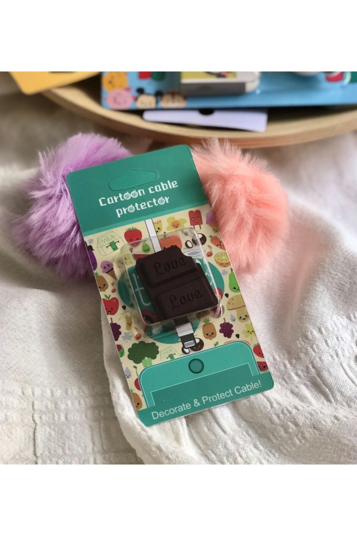 Gift Moda Çikolata Kablo Koruyucu