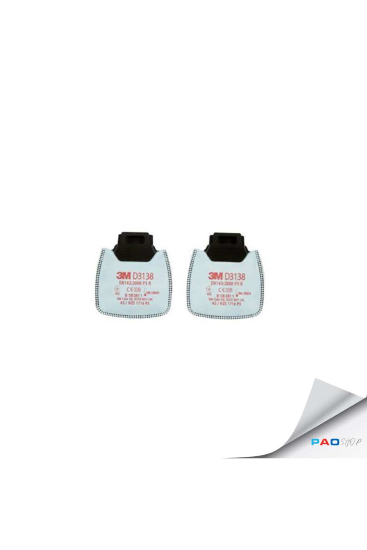 3M Yeni D3138 Partikül Filtreleri D3000 Serisi Uyumlu