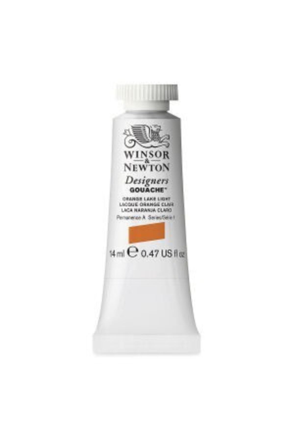 Winsor Newton Designers' Guaj Boya : 14 Ml : Orange Lake Lt.