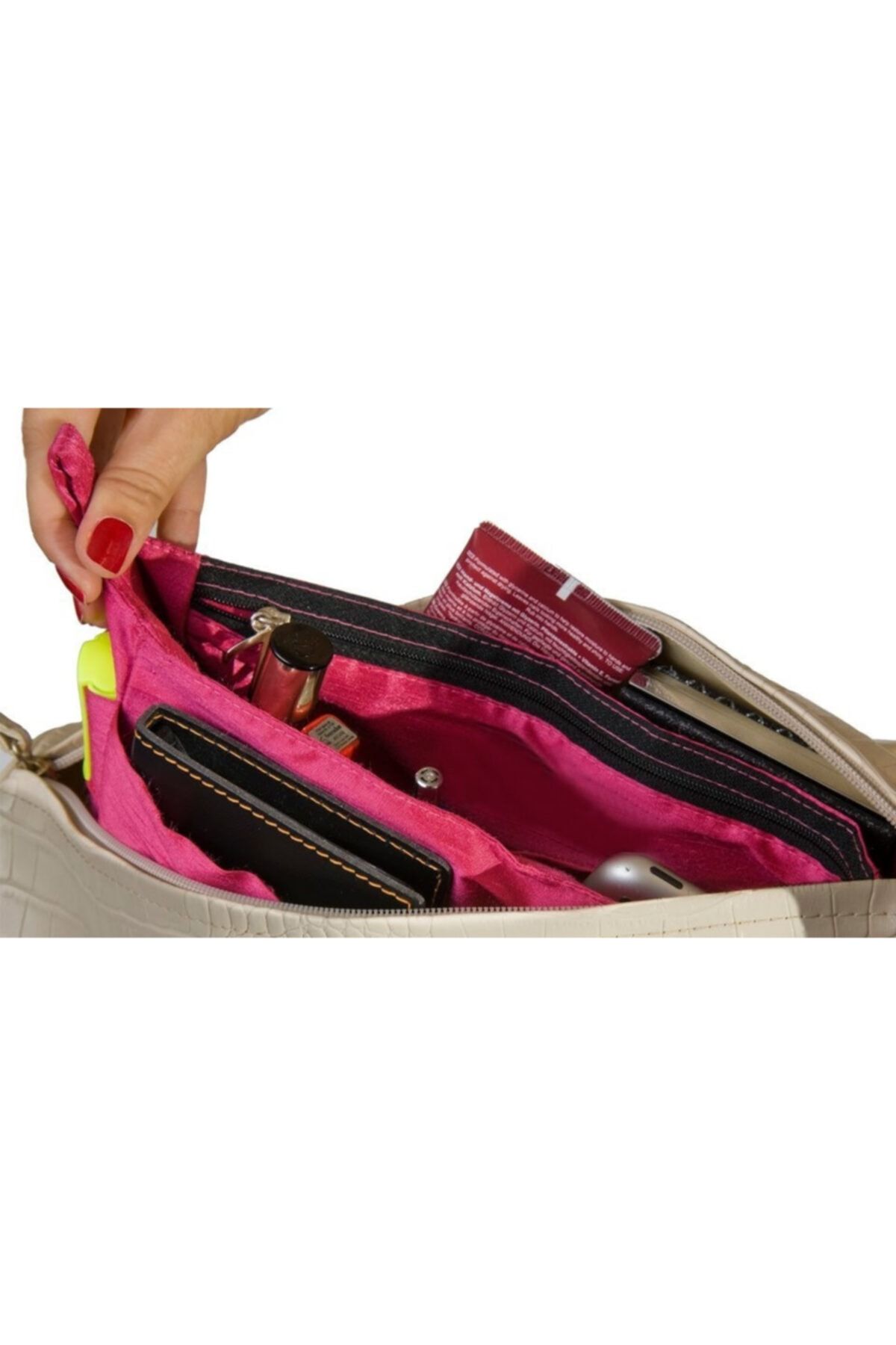 GeçerStore 11 Bölmeli Renkli Çanta Içi Düzenleyici Organizer
