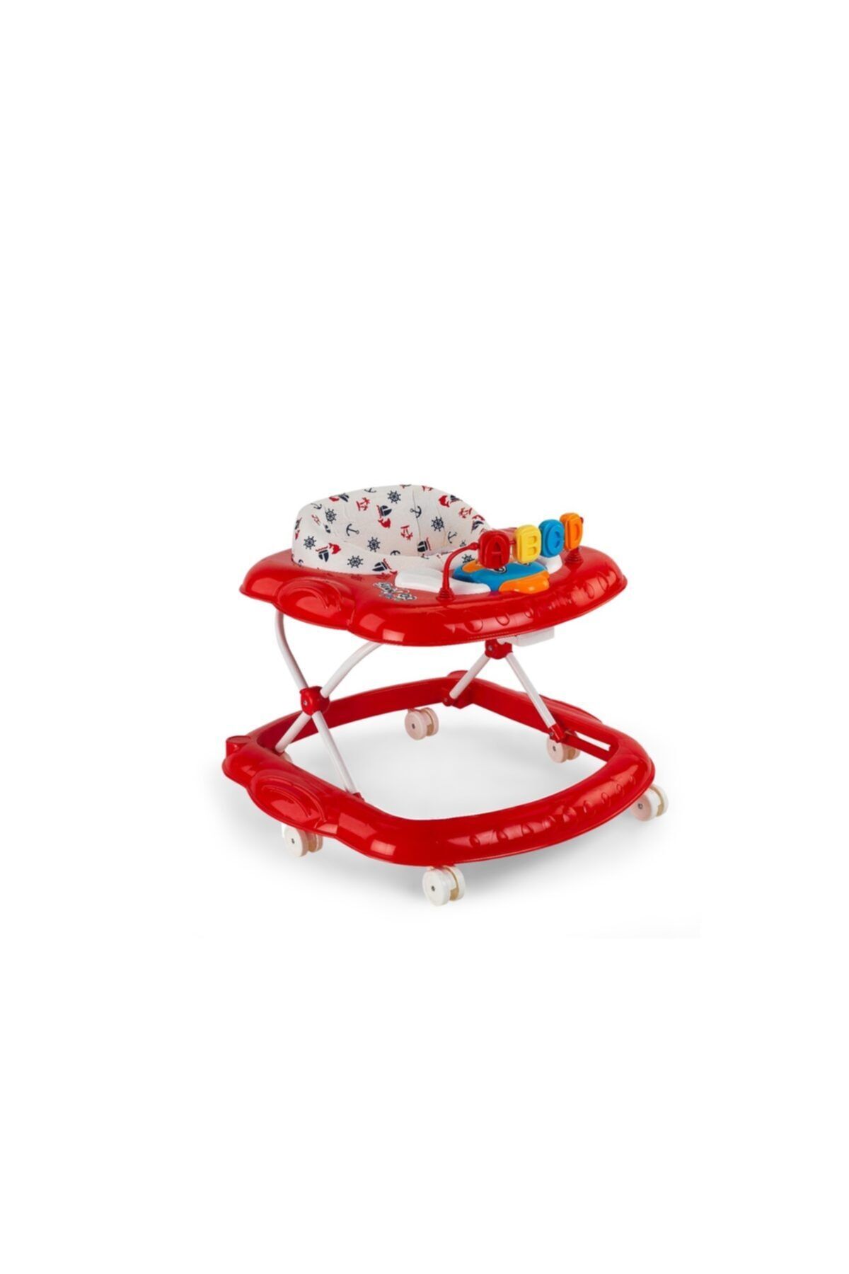 Baby2Go 2076 Budy Müzikli Yürüteç-kırmızı