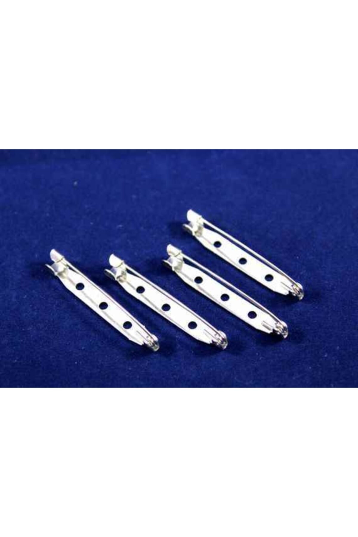 Ertürk Metal Aksesuar 40 mm Kilitsiz Broş İğnesi Free Nikel 1000 Adet