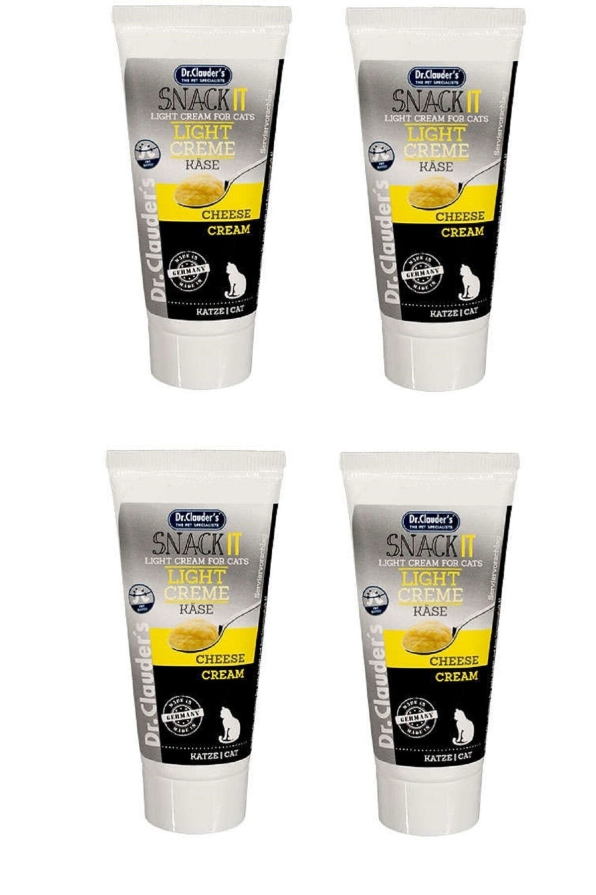 Dr. Clauder Snack It Peynirli Kedi Ödül Macunu 35 gr X 4 Adet
