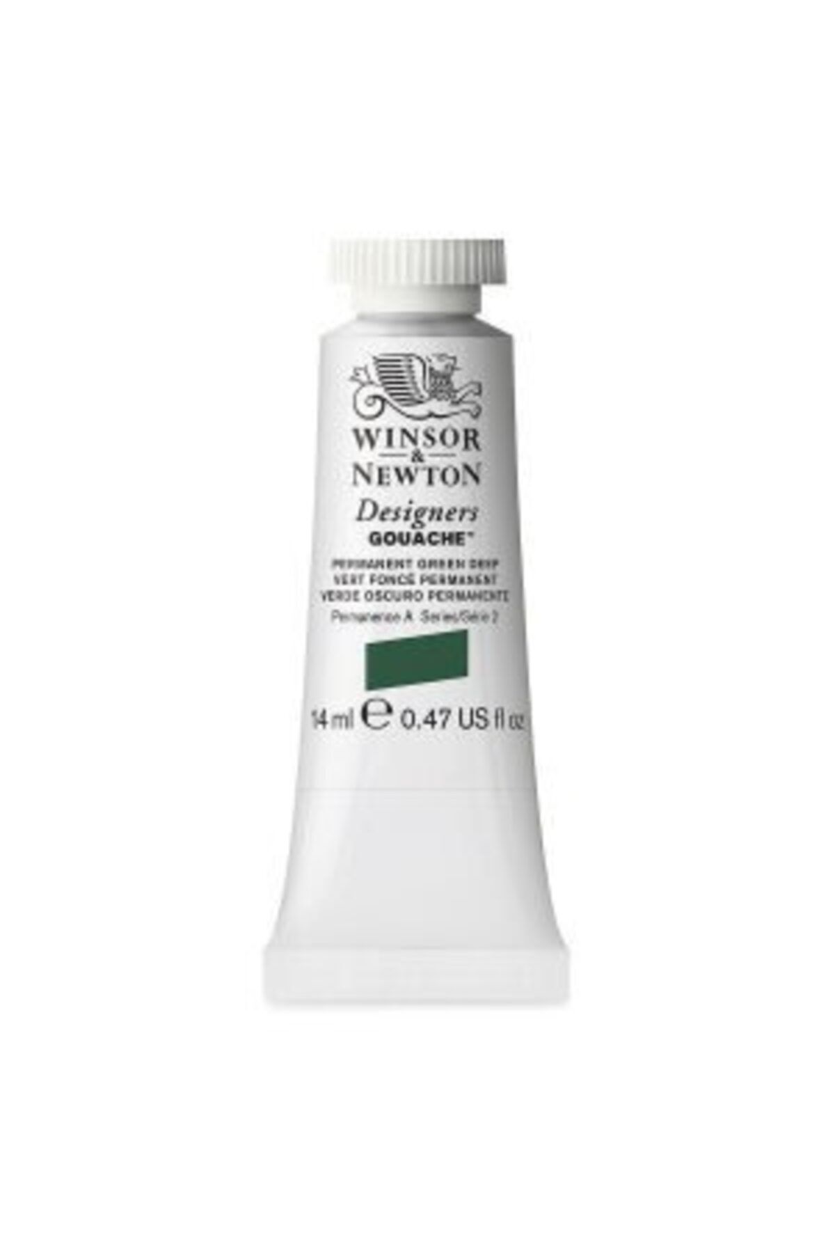 Winsor Newton Designers Guaj Boya : 14 ml : Perm. Green Dp.