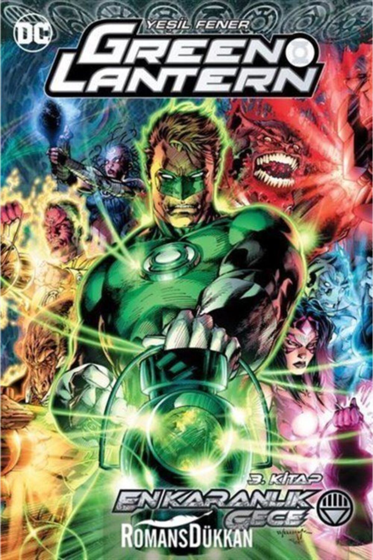Arka Bahçe Yayıncılık Green Lantern 12 En Karanlık Gece Cilt 3