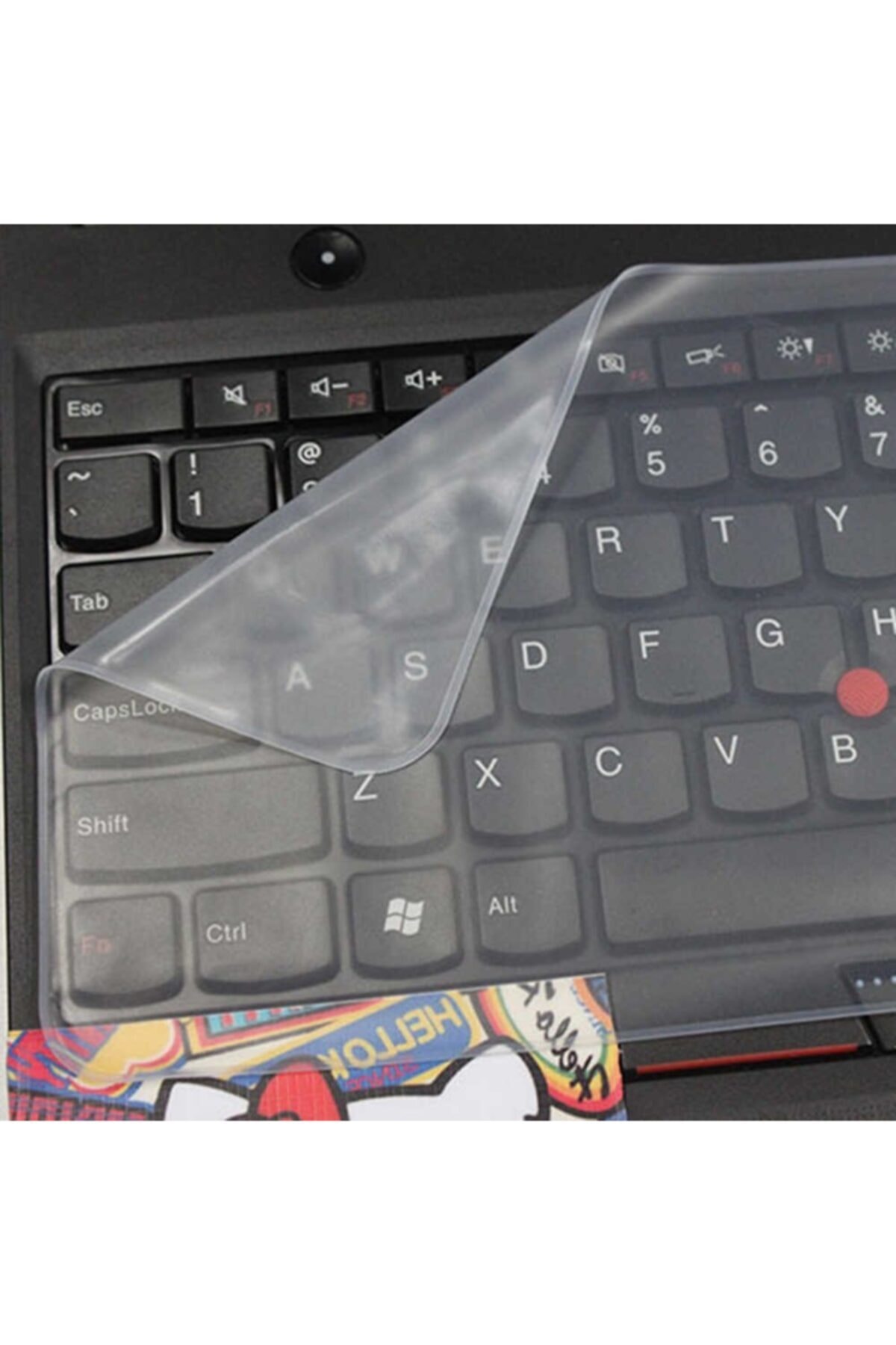 Redro Home Laptop Klavye Silikon ,Su Geçirmez Kaymaz Koruyucu Film ( 31 cm Boy 13 cm En) 14,15,17 '' E Uyumluu