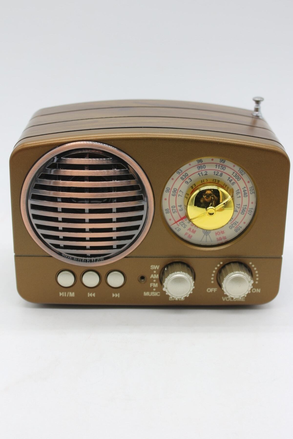 Giraffe Şarjlı Nostaljik Radyo Usb/sd/mp3/bluetooth