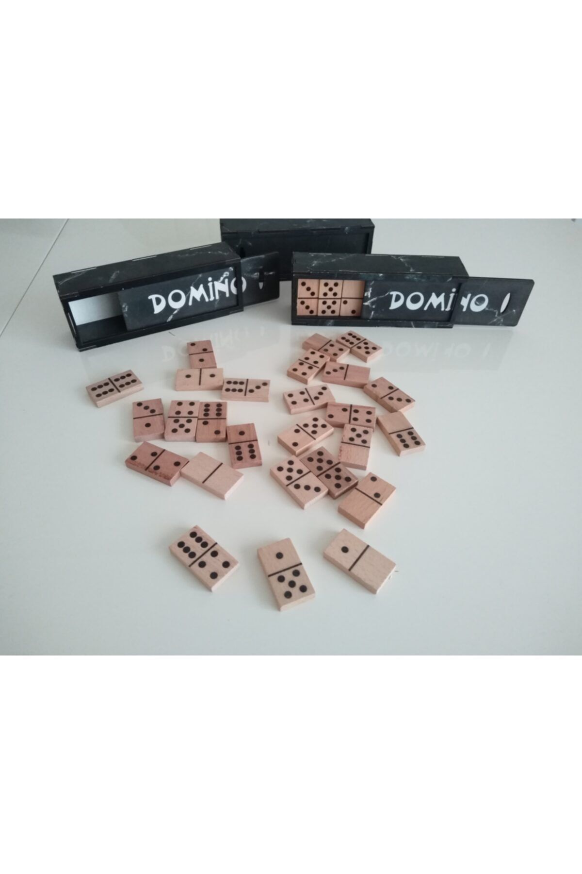 Penta Ahşap Saklama Kutulu Domino Oyunu