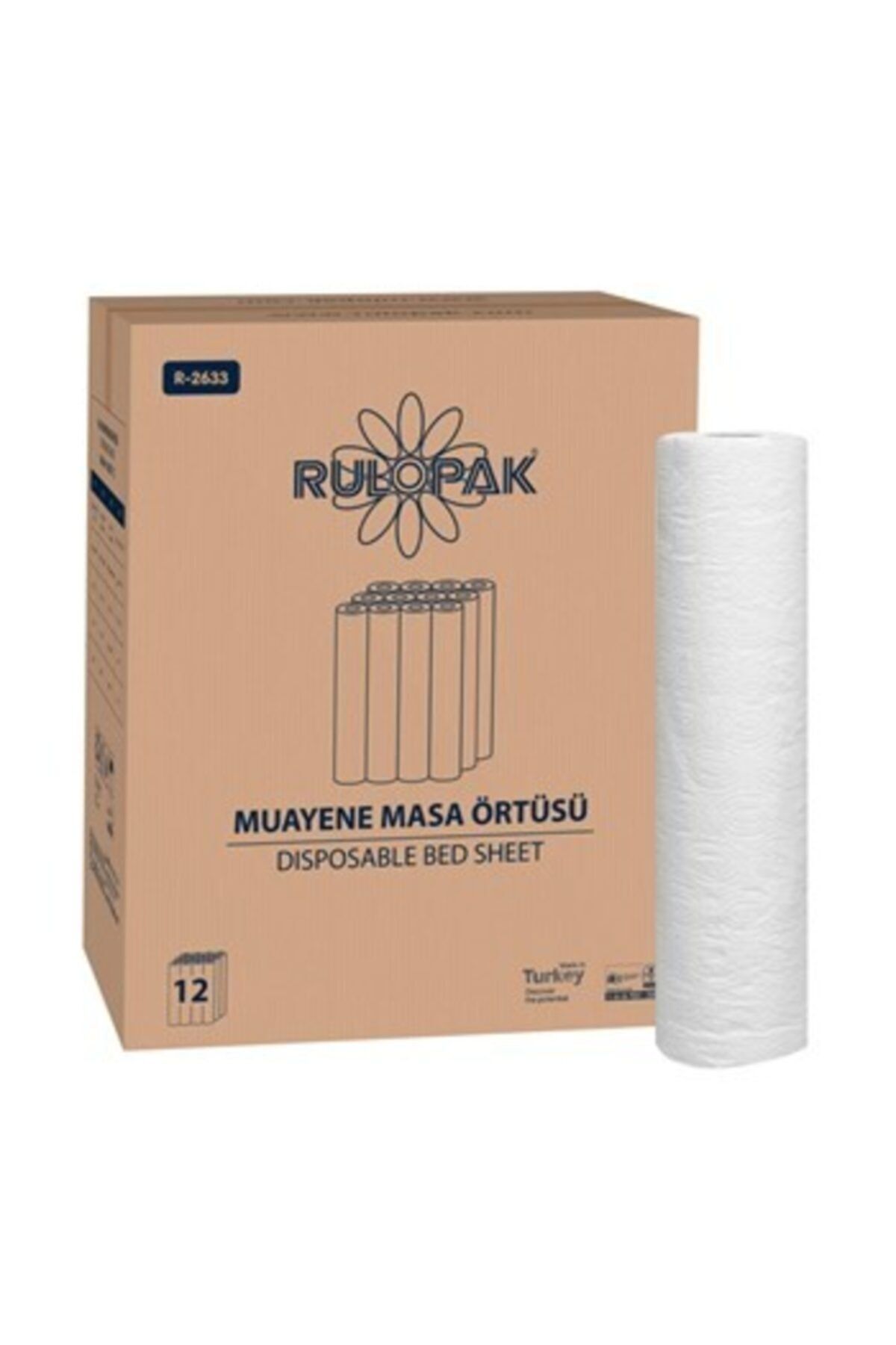 Rulopak Muayene Masa Örtüsü 23m
