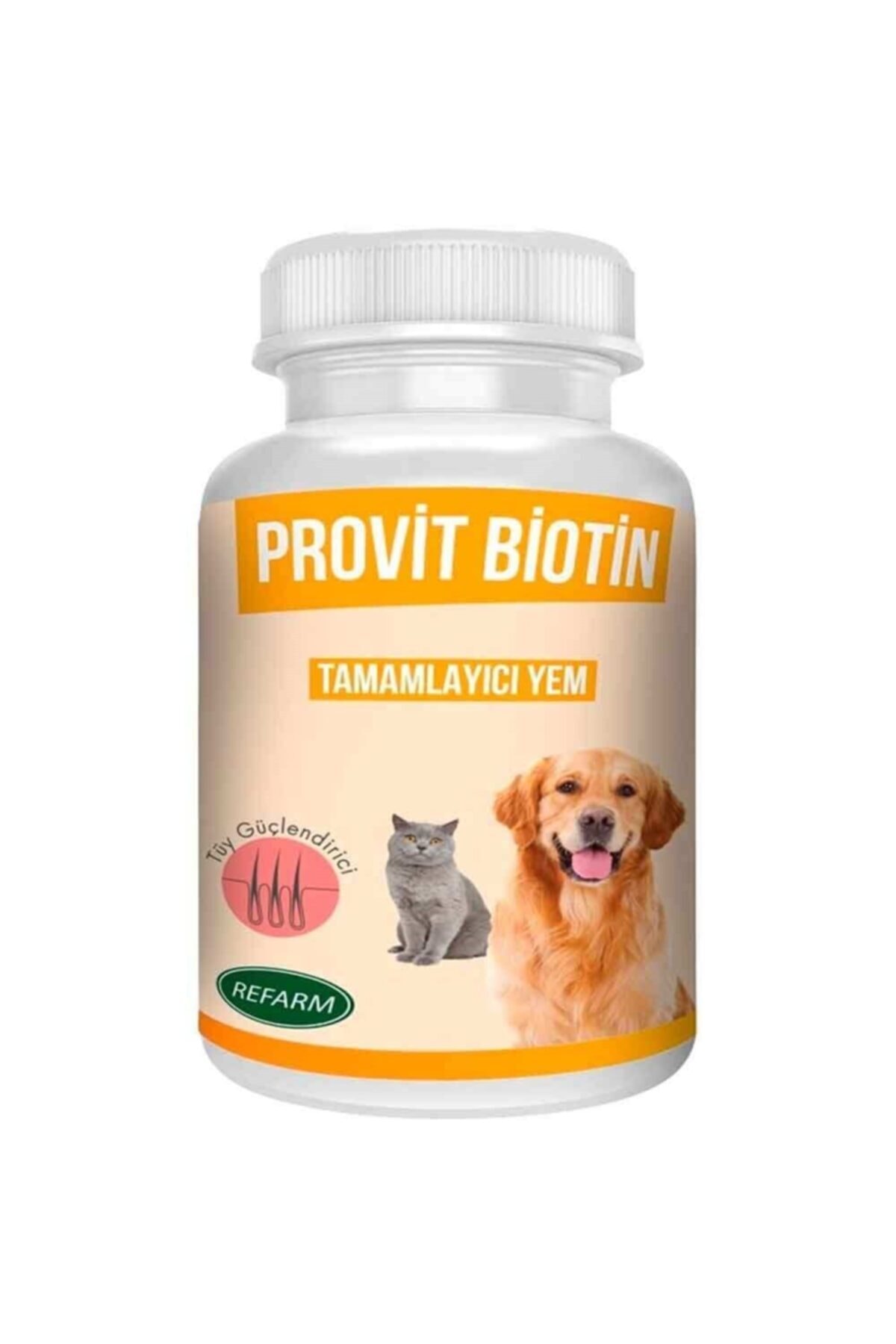 Refarm Profarm Provit Biotin Kedi Köpek Tüy Güçlendirici 100 Gr