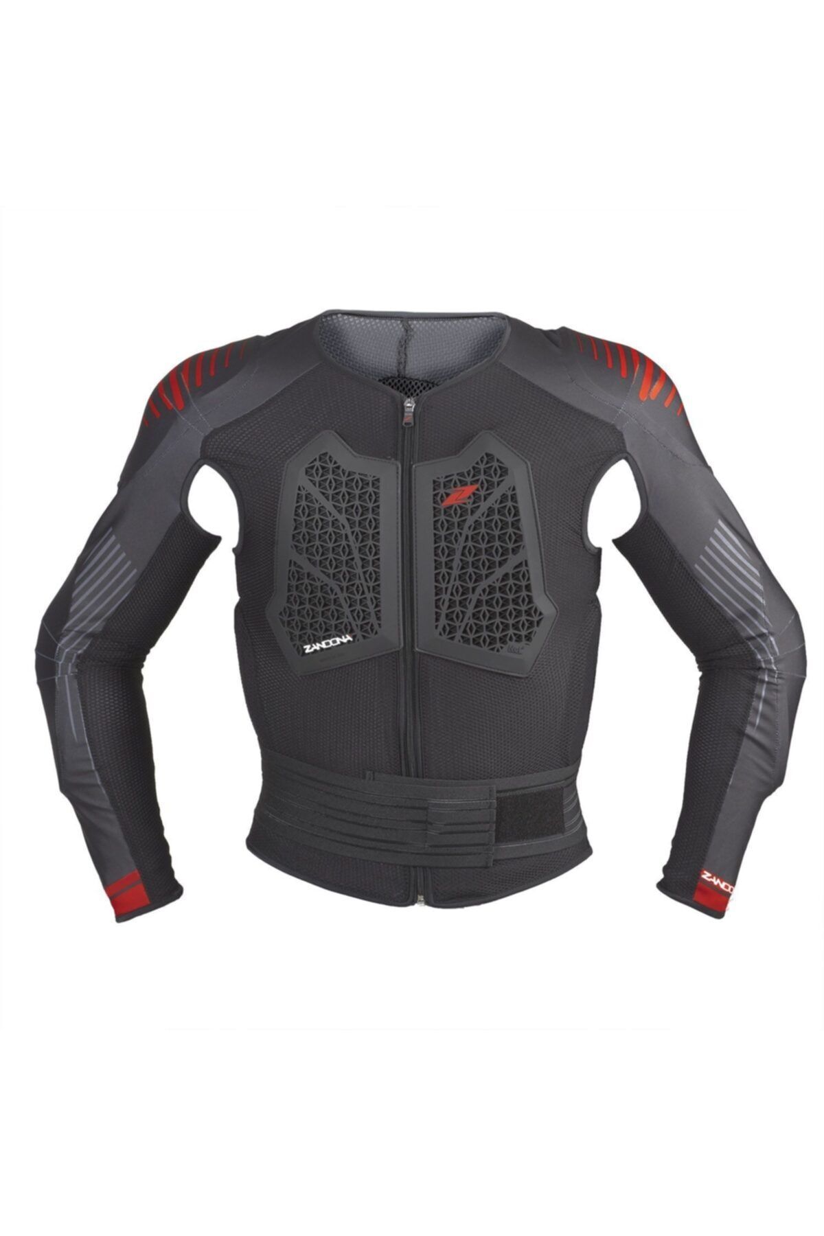 Zandona Unisex Siyah Actıon Full Koruma Motorcu Montu