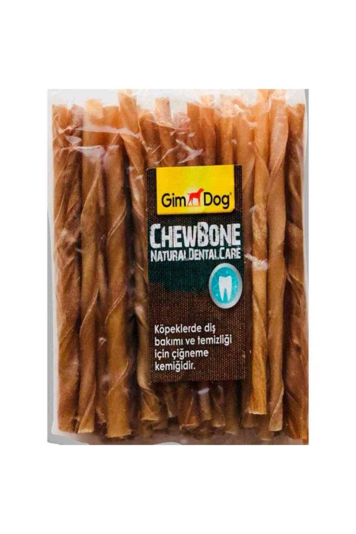 Gimpet Gimdog Köpek Ödülü Burgu Çubuk 50 Li 300 Gr Natural