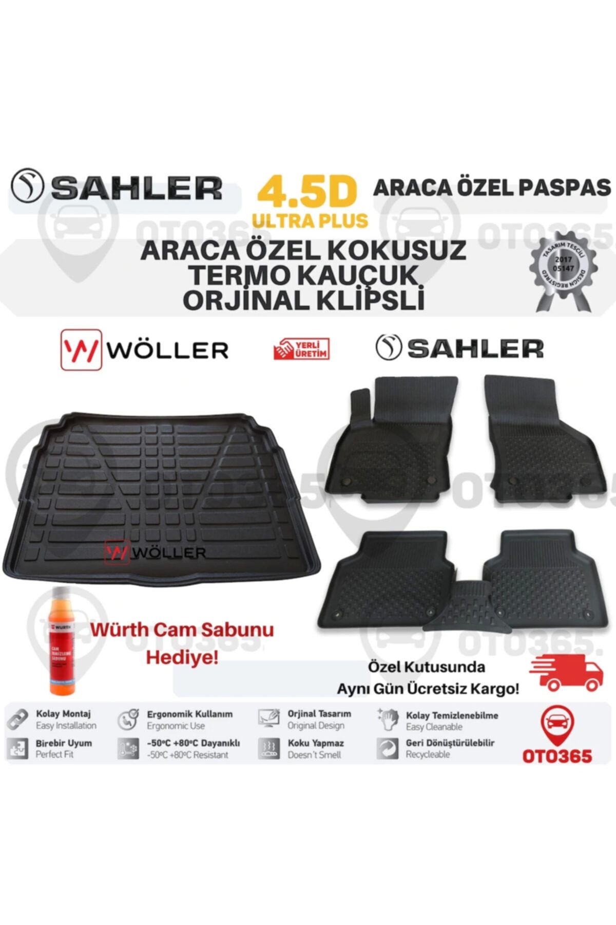 Sahler Honda Civic Fc5 Paspas Bagaj Havuzu 2016 2020 4.5d Havuzlu