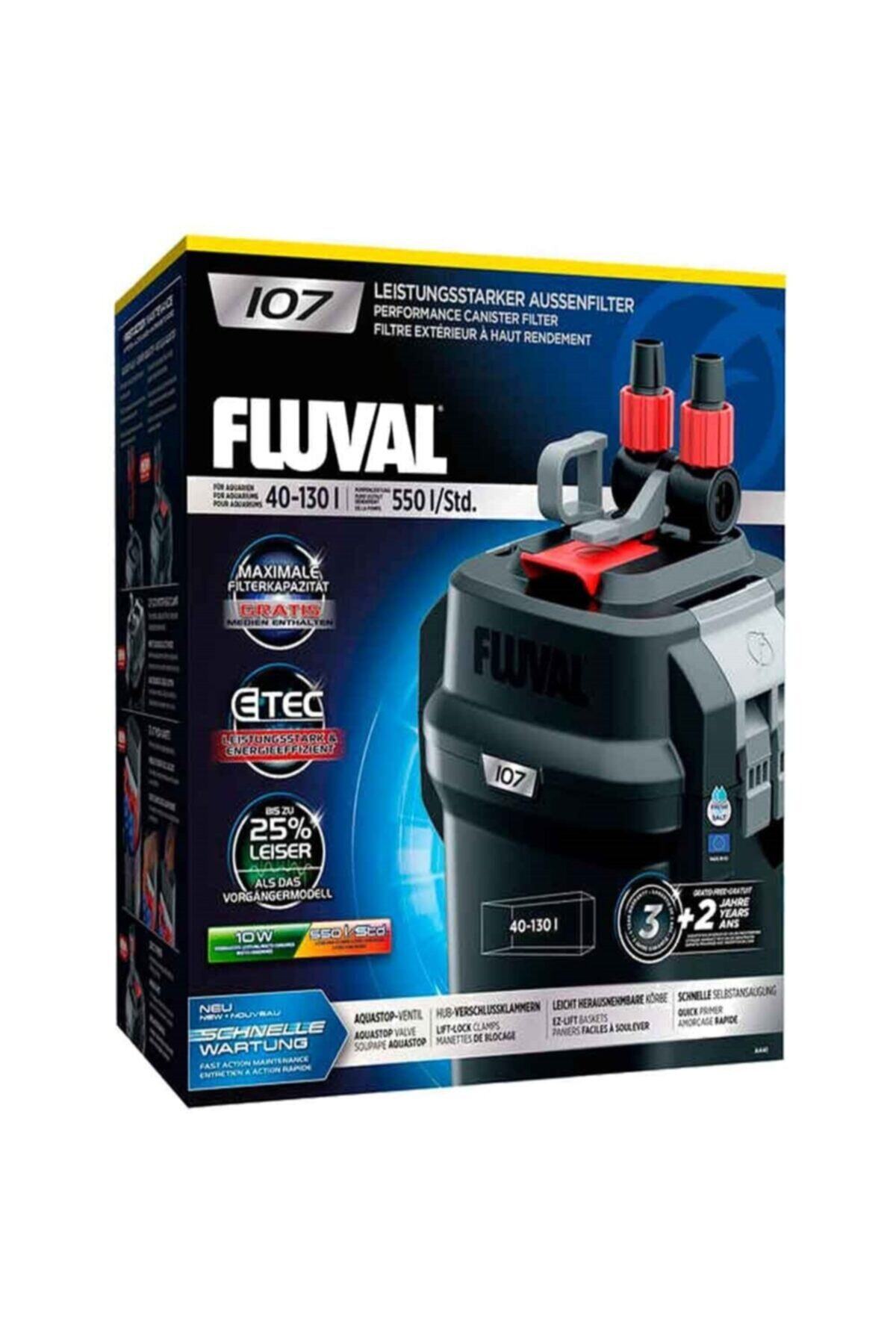 Fluval 107 Dış Filtre 550 L/h