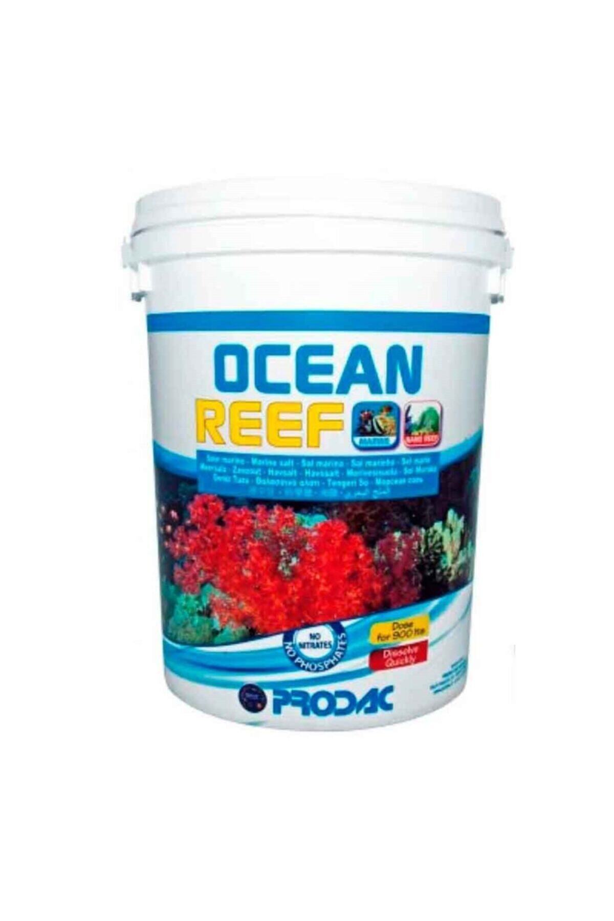 Prodac Ocean Reef Deniz Akvaryumu Tuzu 20 kg 600 lt