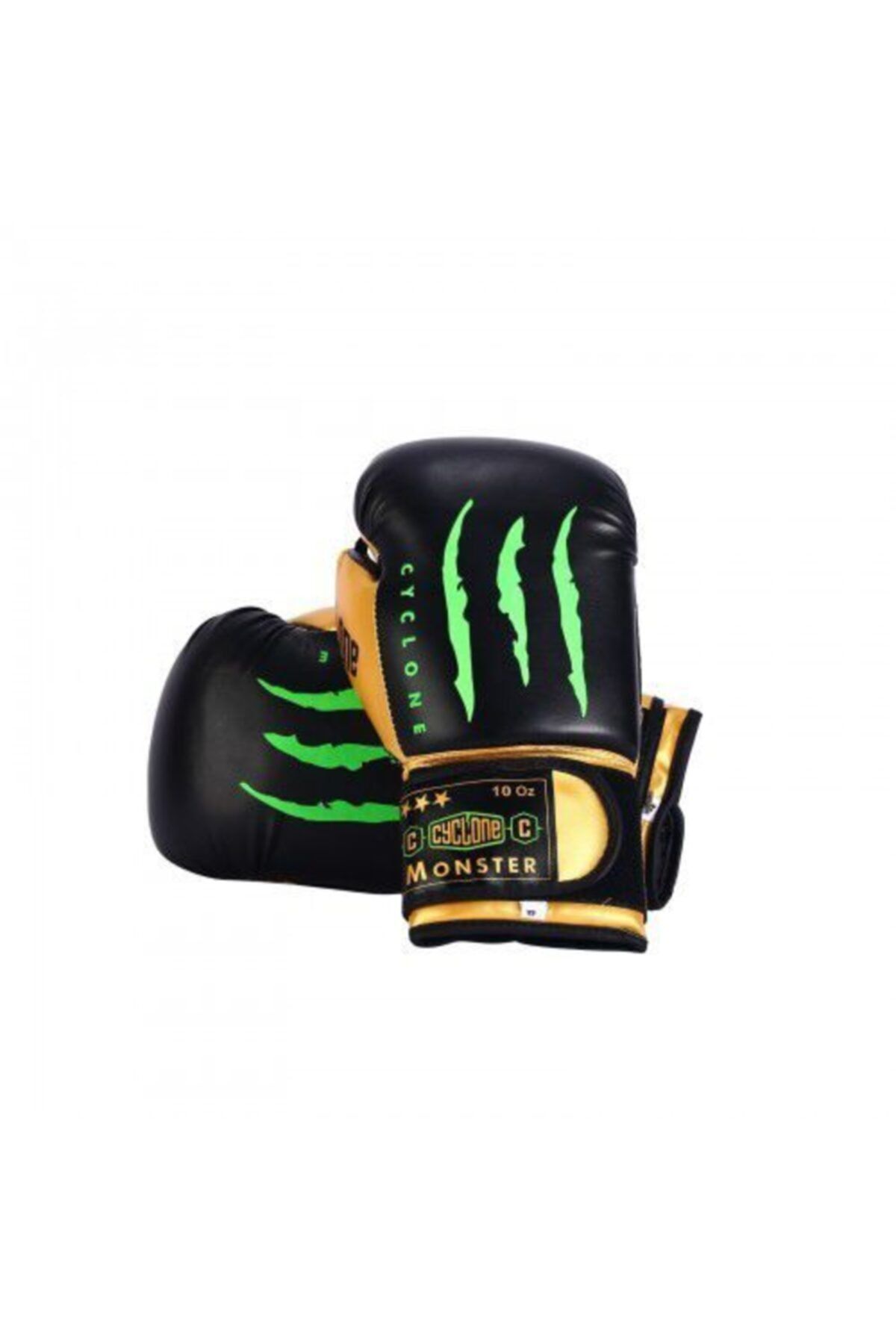 CYCLONE Siyah-Gold -Yeşil Monster Boks Eldiveni