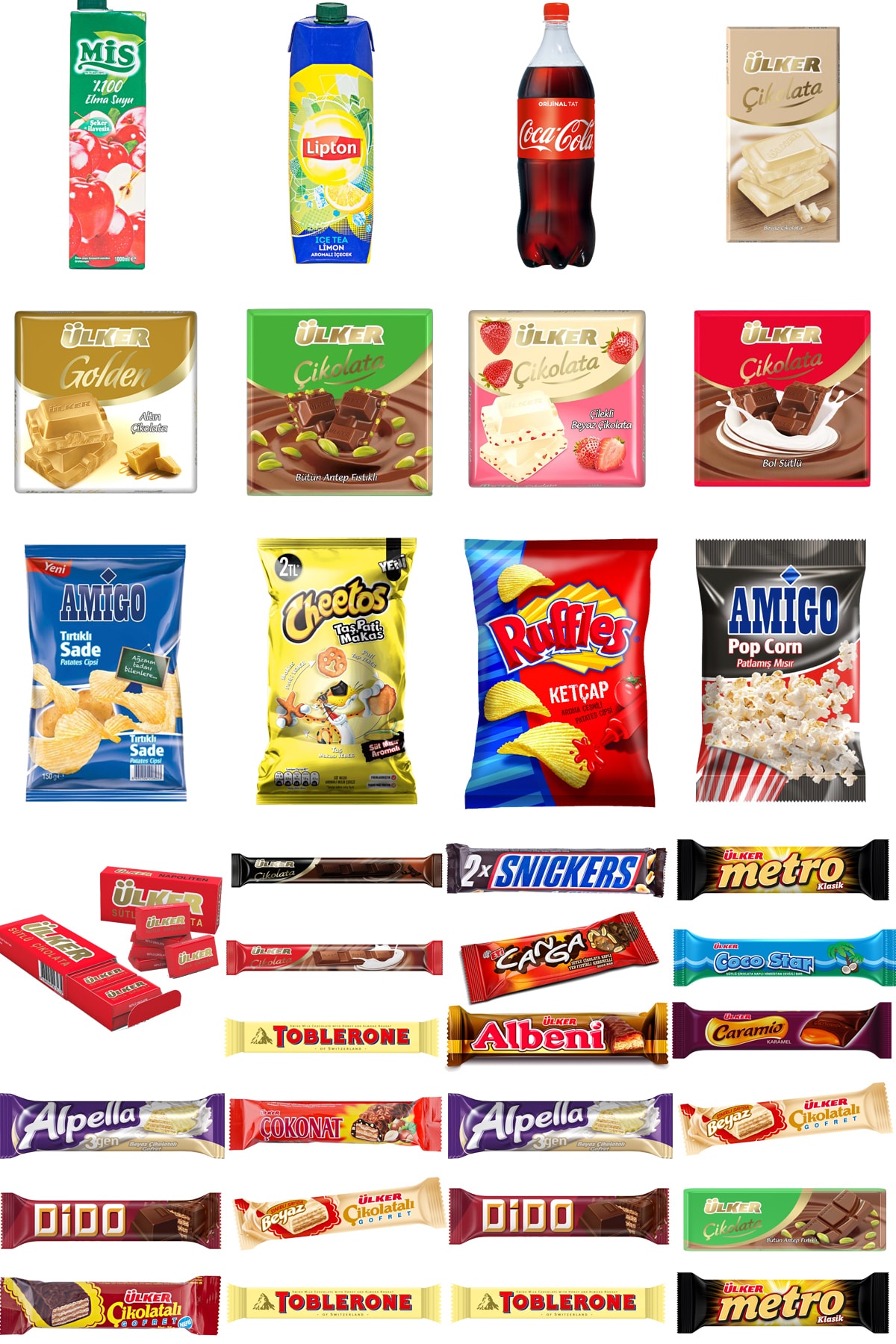 Blueden Yılbaşı Paketi 34 Parça 5 Nolu Paket -