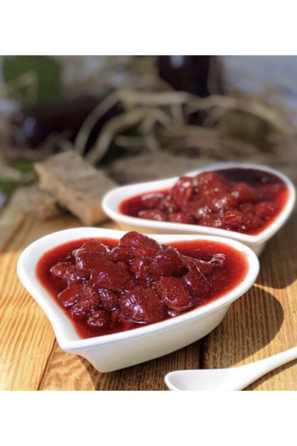 ANTAKYA YÖRESEL ÇARŞI Organik Çilek Reçeli Yayladağı (900 GR)