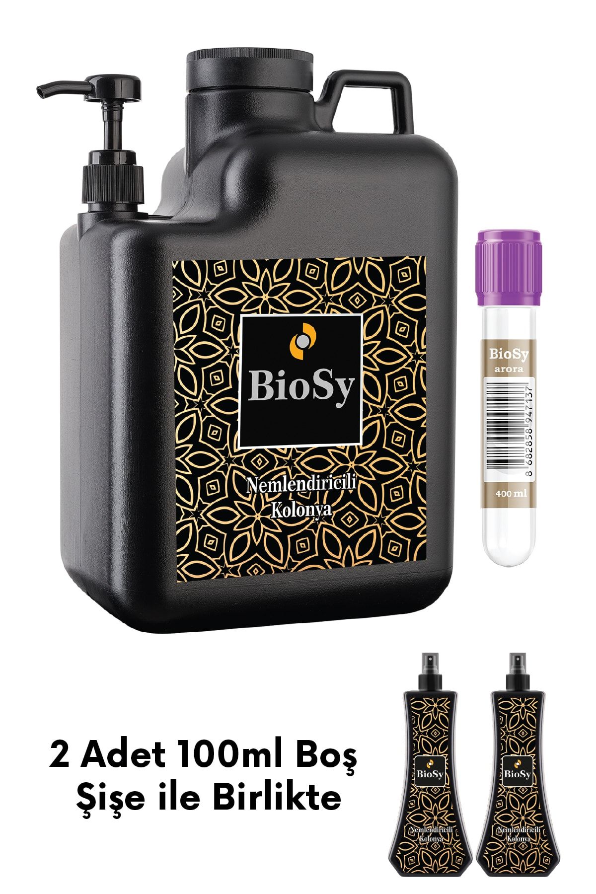 BioSy 5 Litre Nemlendiricili Kolonya Arora Esanslı