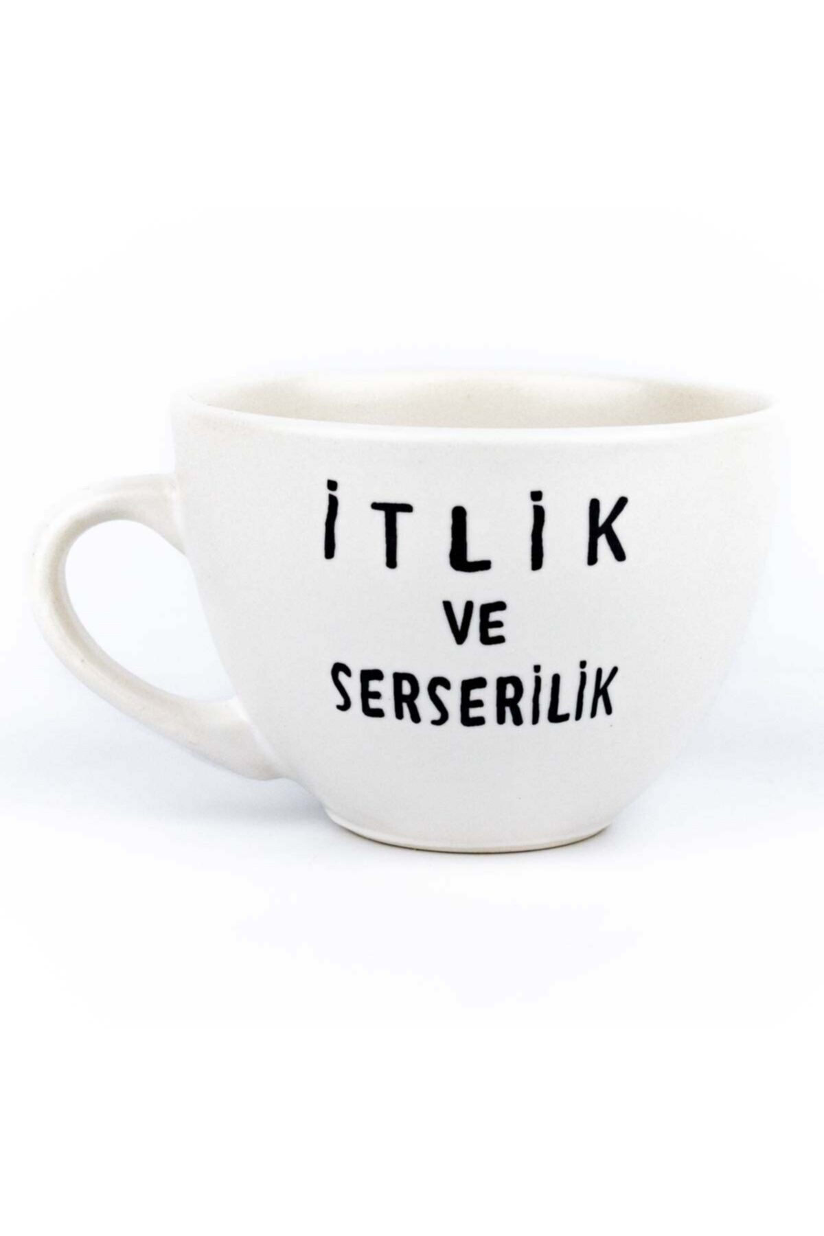 PALTO TASARIM Krem İtlik ve Serserilik Fincan