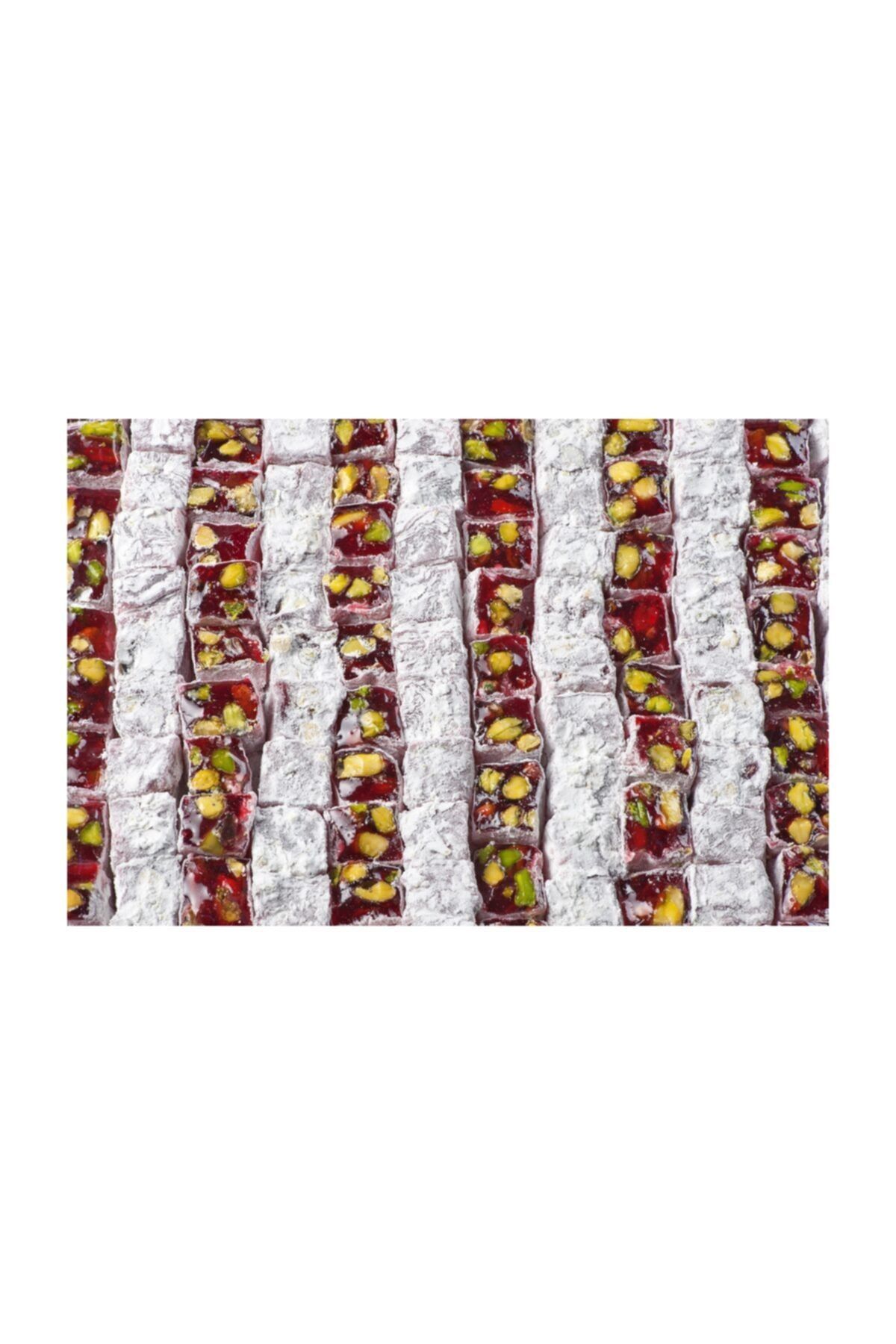 Şekerci Caferzade Çifte Kavrulmuş Duble Narlı Fıstıklı Lokum 500 Gr