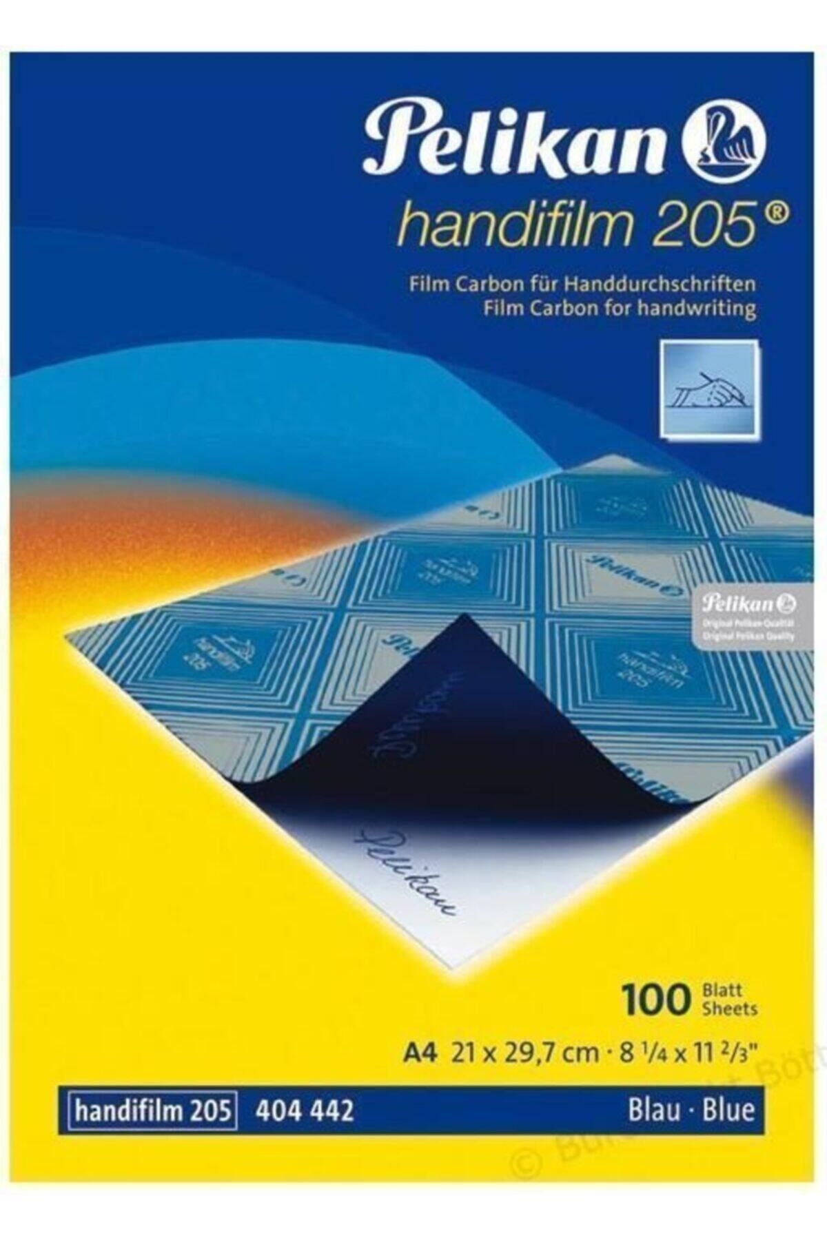 Pelikan 500h Handfilim Mavi Plastik Karbon Kağıdı El Yazısı Için (100 LÜ PAKET)