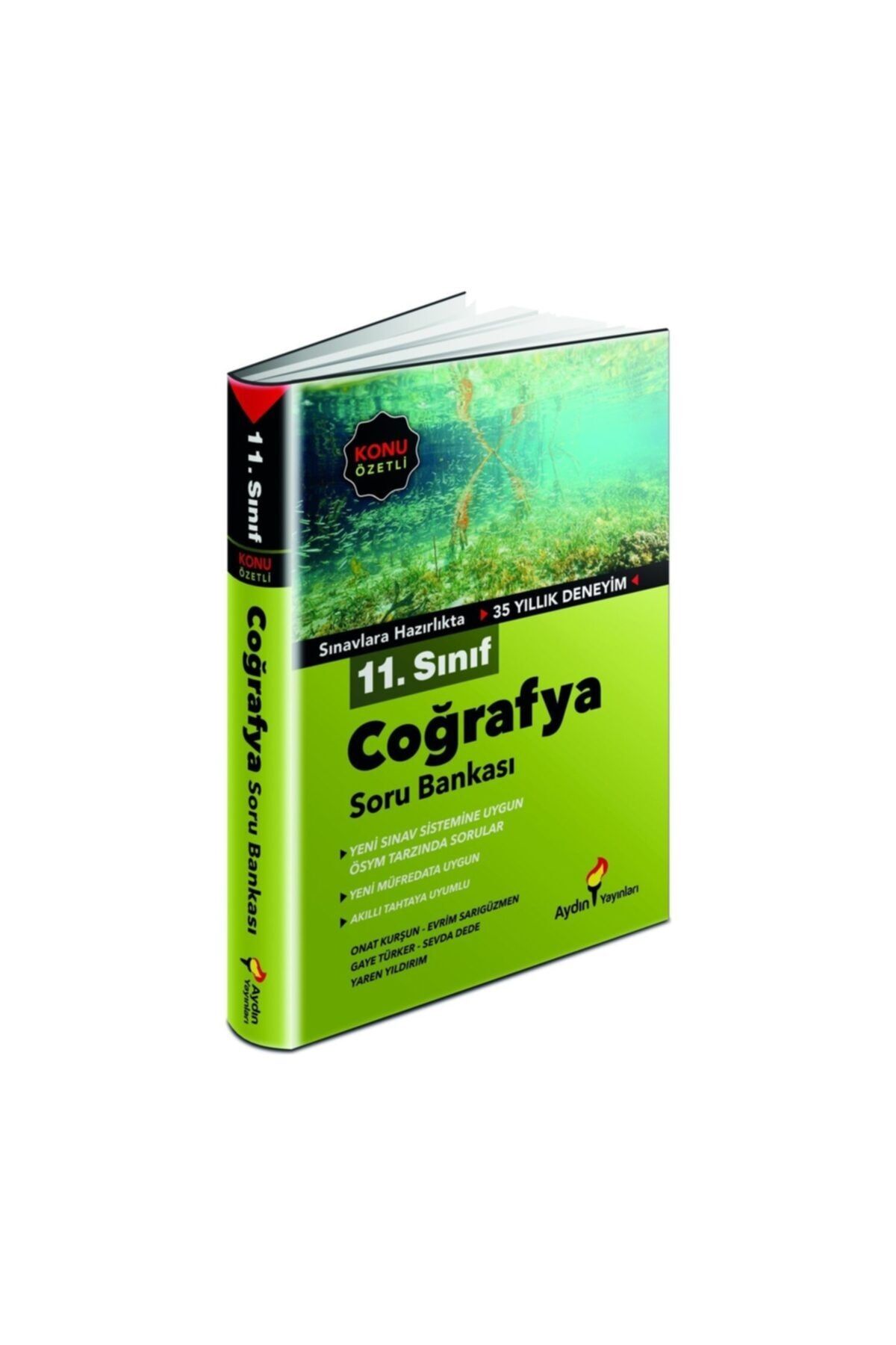 Aydın Yayınları Aydın 11. Sınıf Coğrafya Konu Özetli Soru Bankası