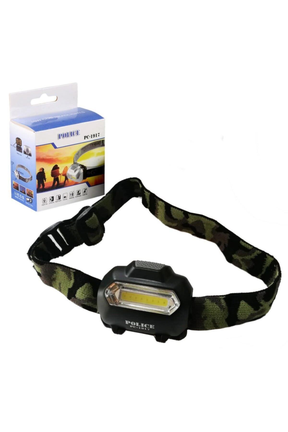 Police Fener Lamba Tepe Kafa Baş Feneri Pc-1917