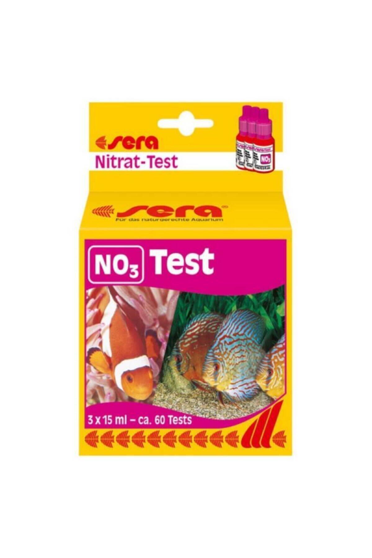 SERA No3 Test Akvaryum Su Nitrat Testi 15ml 60 Ölçüm