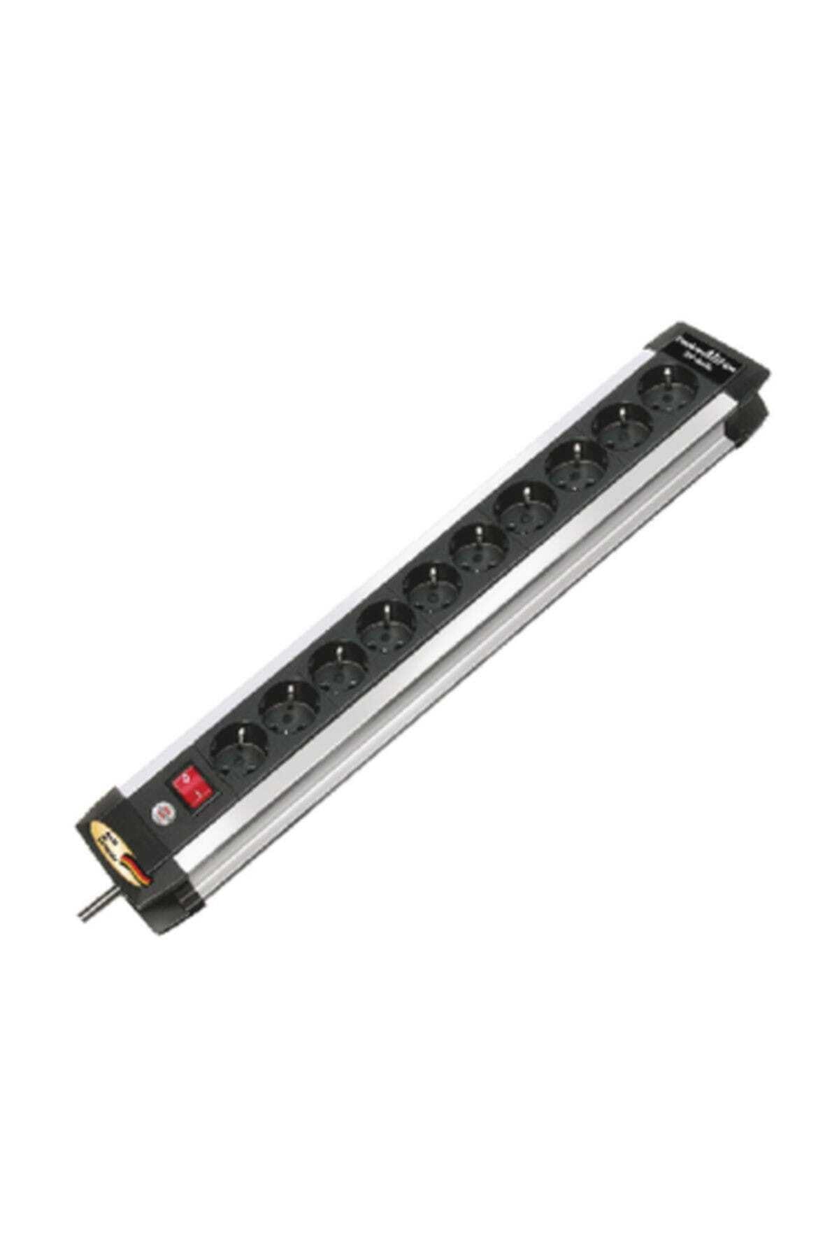 Brennenstuhl Premium-alu-line 10 Lu Priz Grubu Anahtarlı 3 Metre