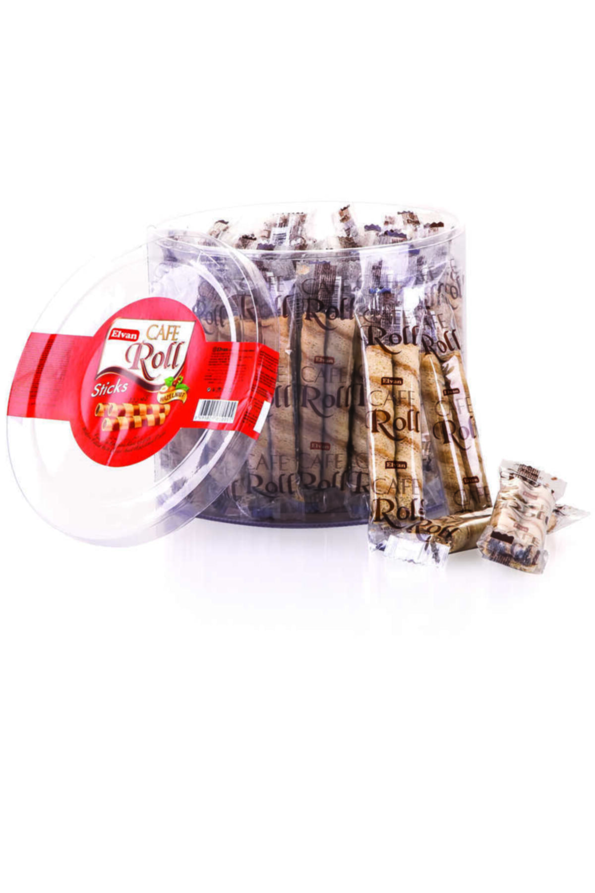 Elvan Caferoll Fındıklı 10 gr 48 Adet (1 Silindir Kutu)