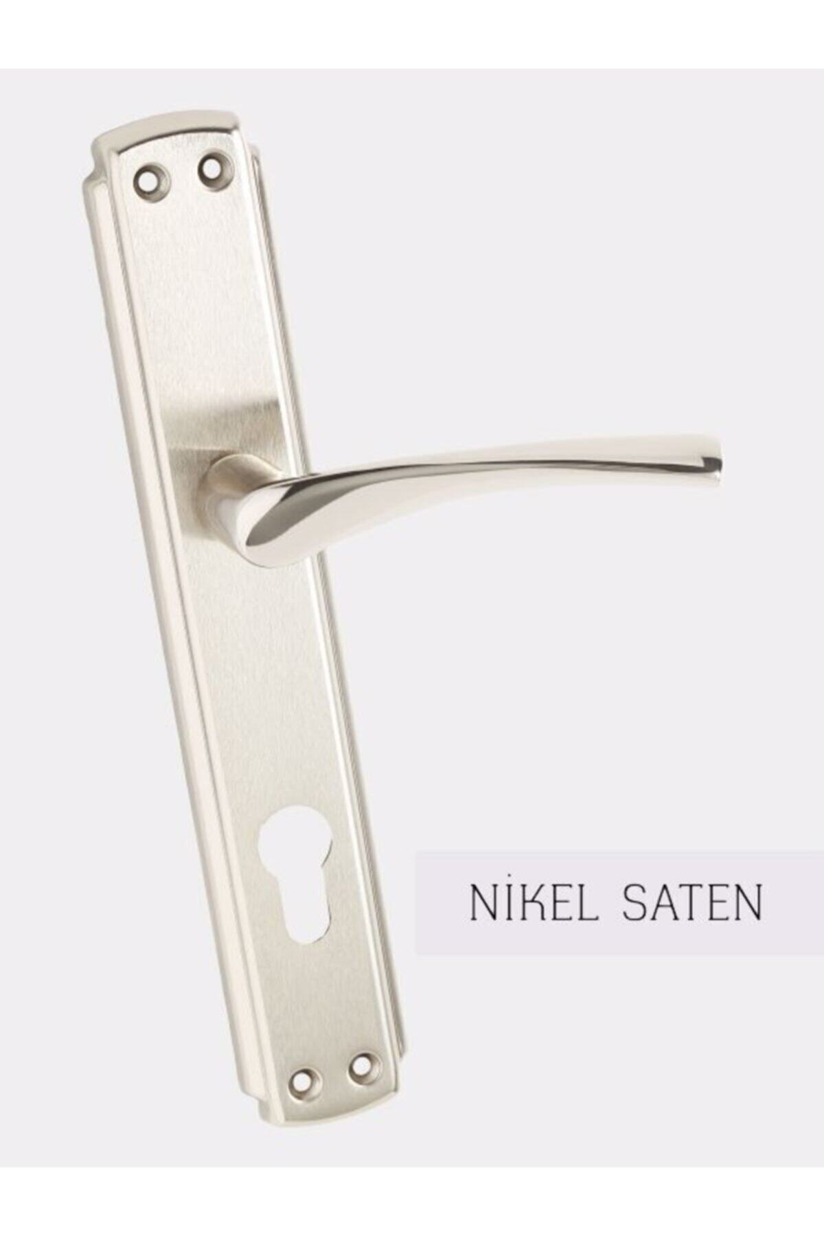 Ersa Inan Ala Model Kapı Kolu Nikel Saten Oda