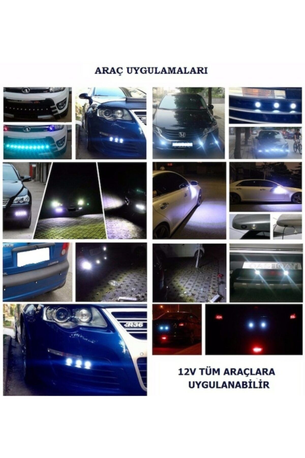 vendortuning kartal gozu led ayna alti led eagle eye buz mavisi fiyati yorumlari trendyol
