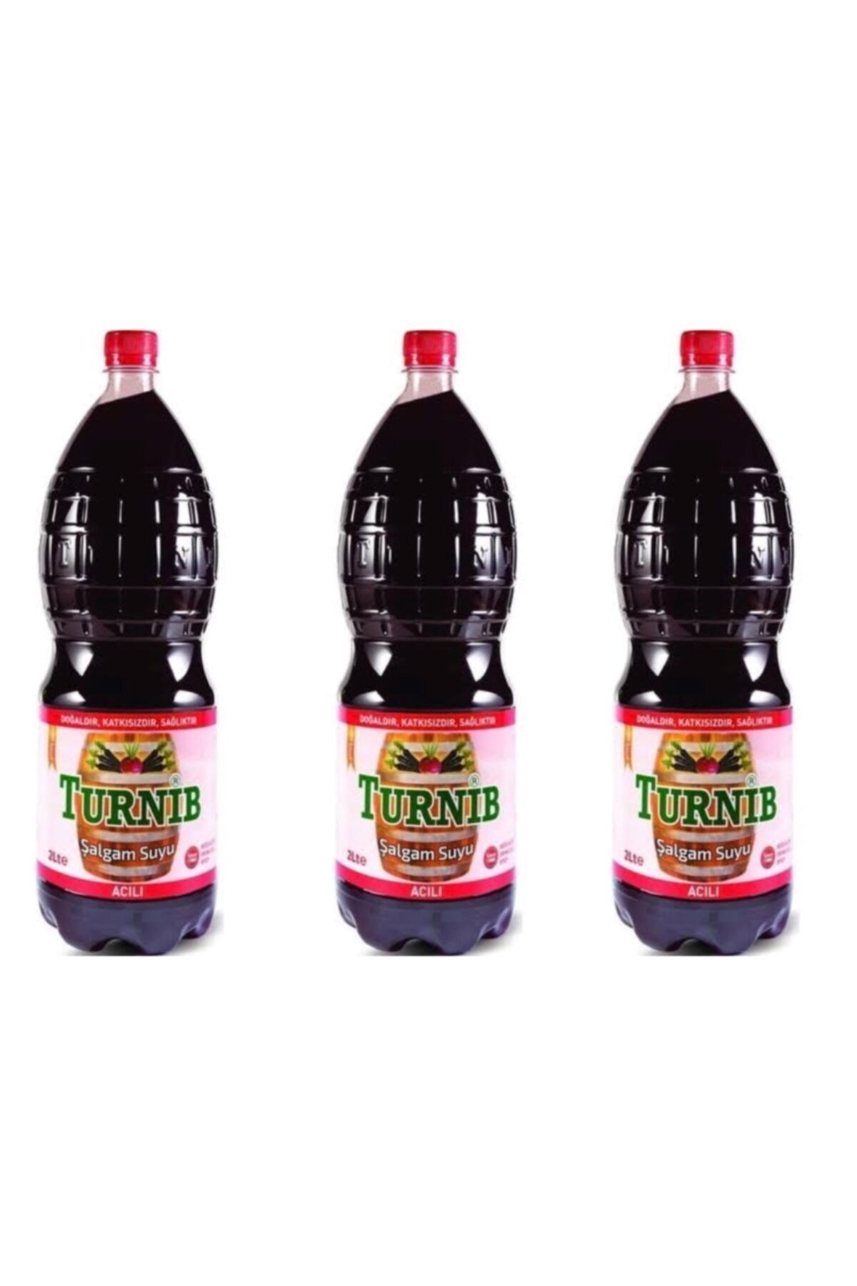 TURNİB Şalgam Acılı 3 Adet 2 Litre
