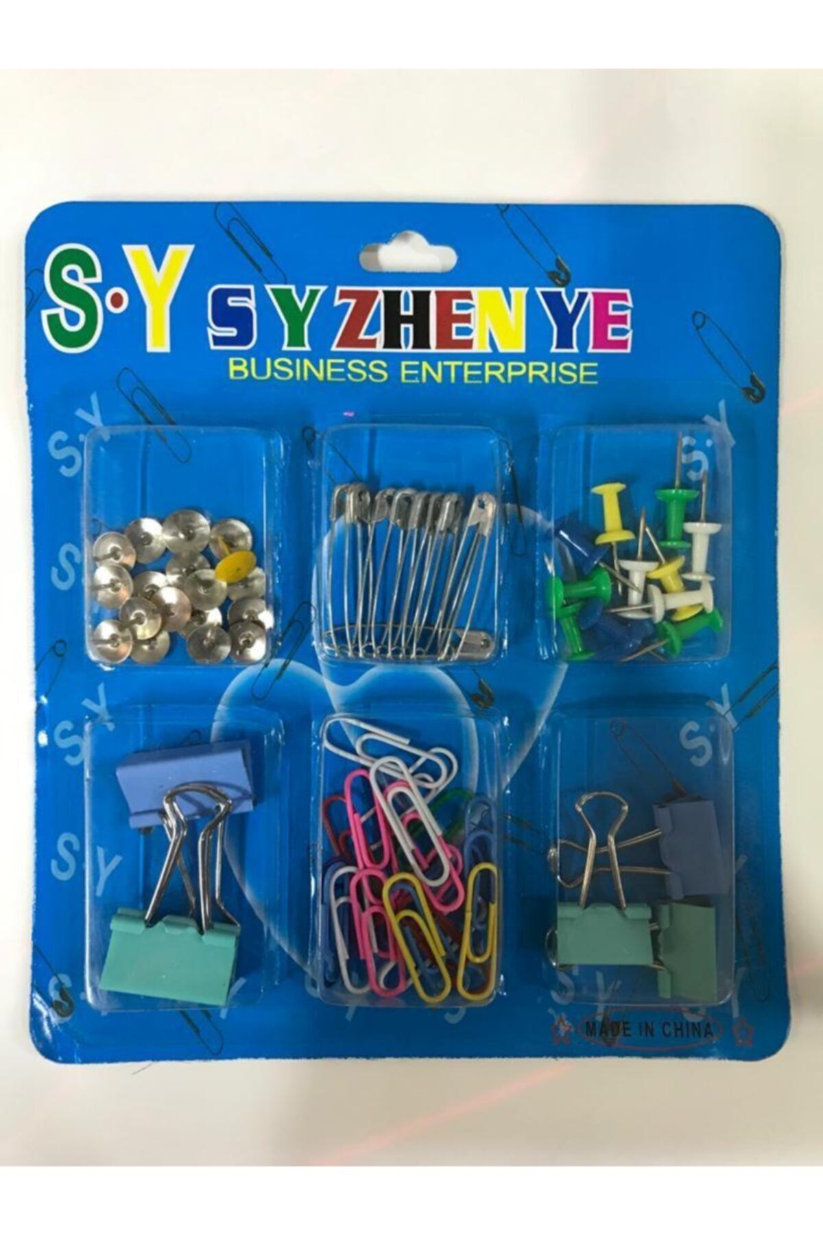 Südor Ofis Seti (ataş, Harita Çivisi, Raptiye, Çengel Iğne, Mandal)