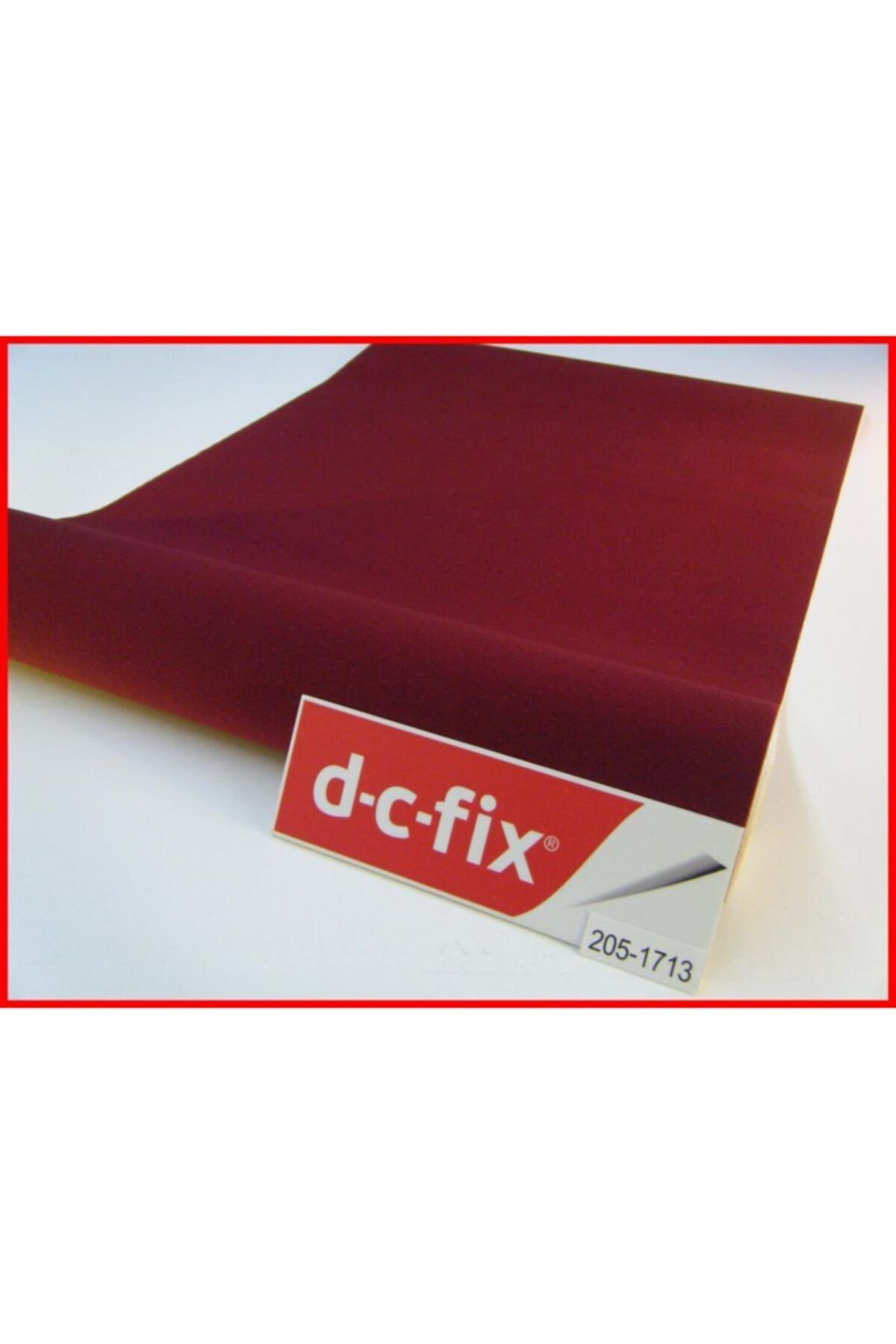 dcfix 205-1713 Bordo Kadife Yapışkanlı Folyo