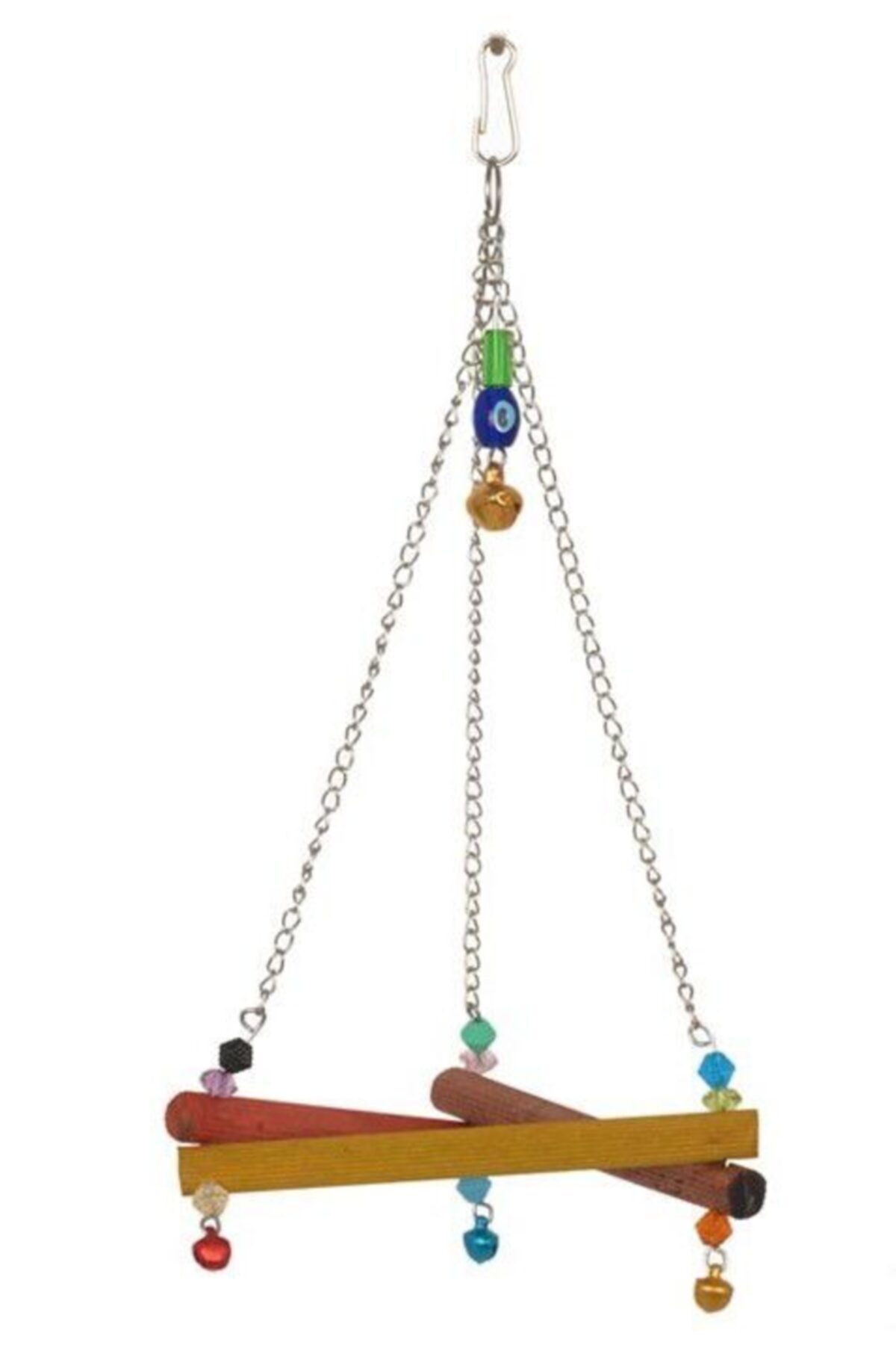Fit Fly Üçgen Zincirli Salıncak Kuş Oyuncağı