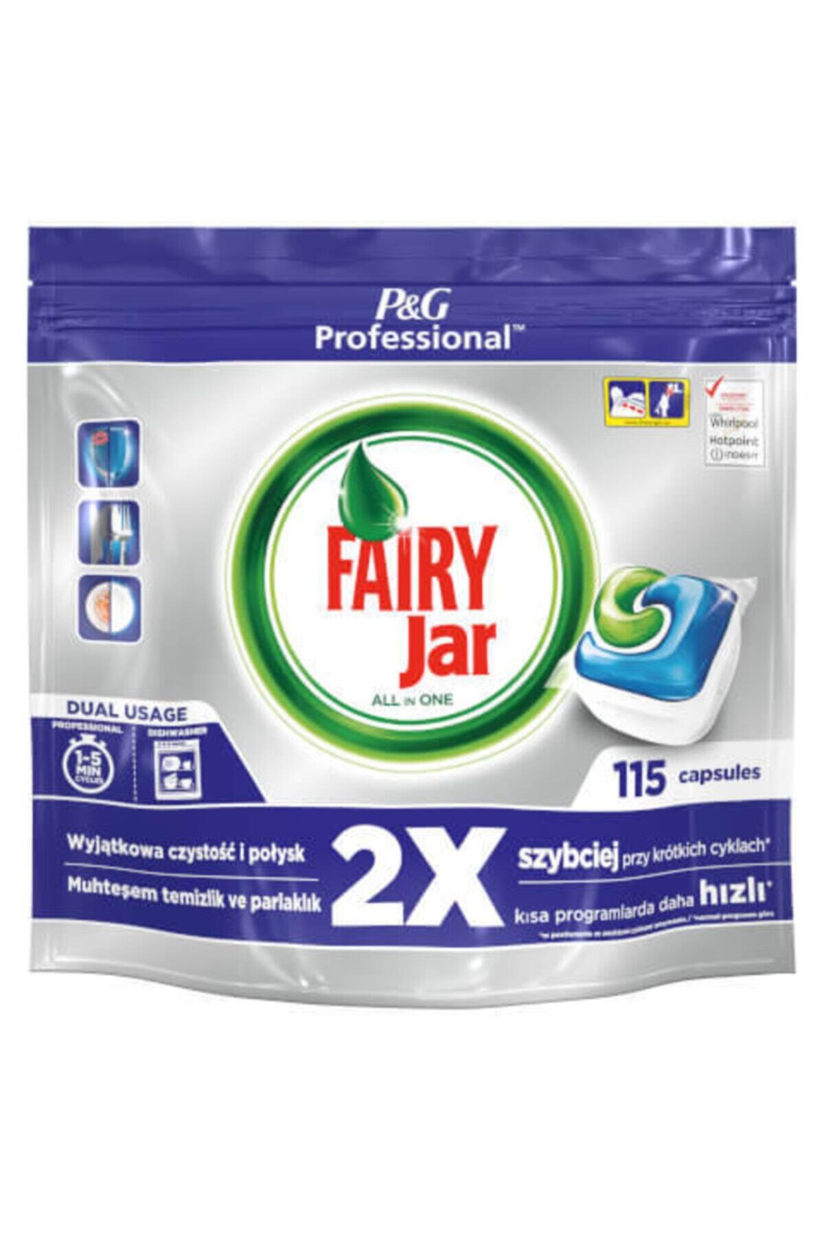 Fairy Jar 2x Yeni Nesil Hepsi Bir Arada Tablet 115 Yıkama