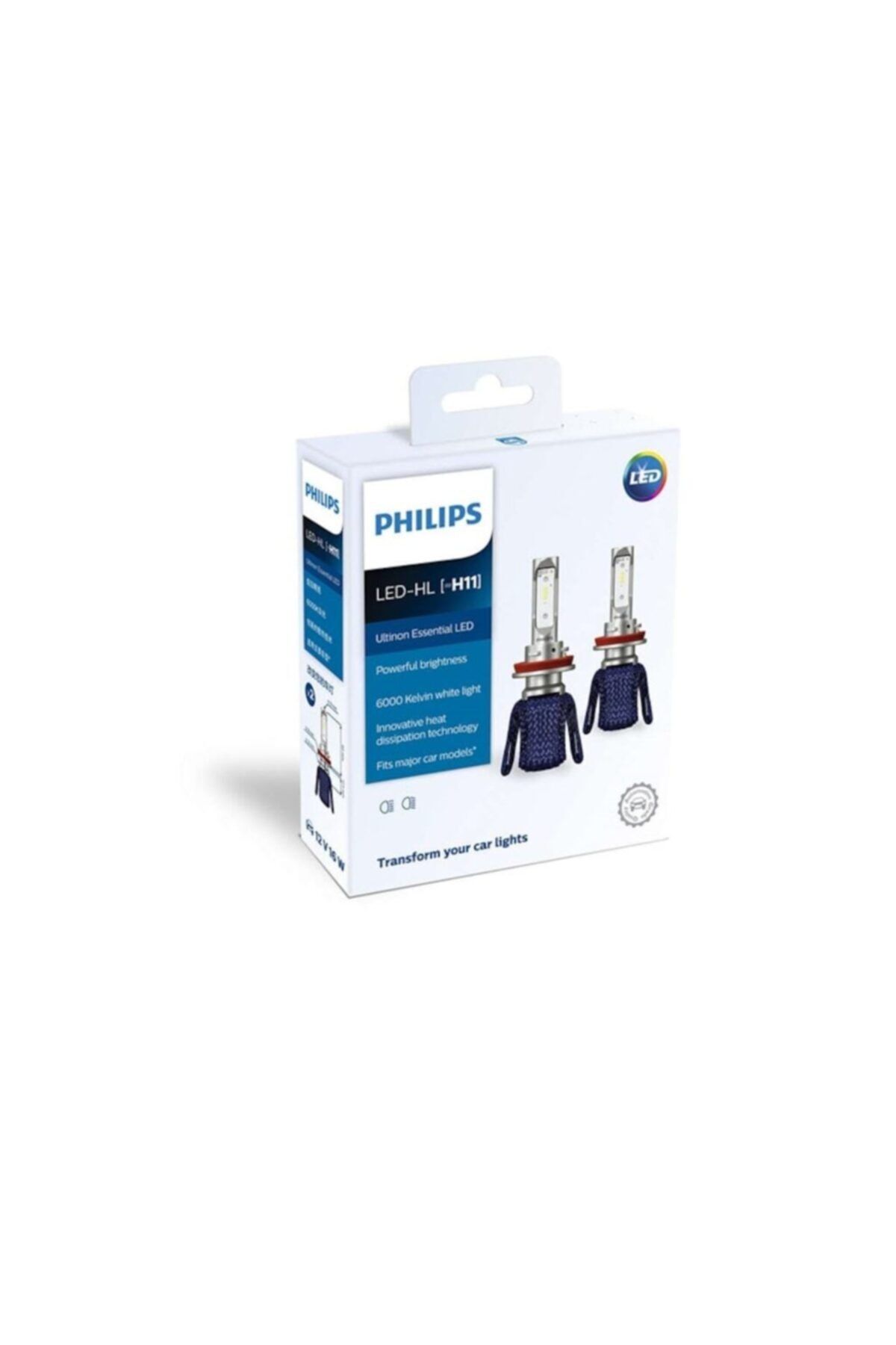 Philips Led Xenon Zenon H11 Beyaz 6000k Daha Parlak Işık