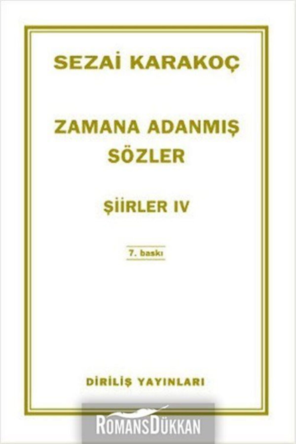 Diriliş Yayınları Zamana Adanmış Sözler Şiirler 4