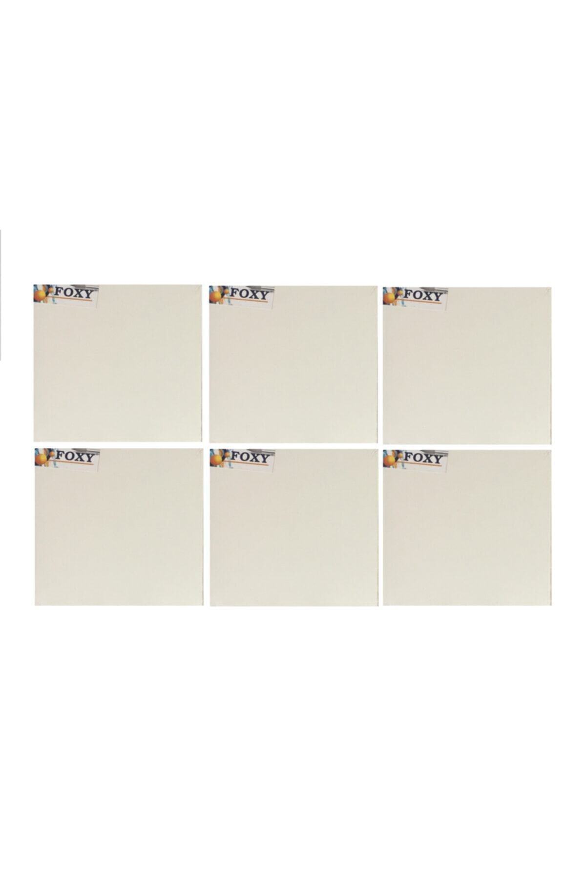 Foxy 6 Adet 15x15 Tuval
